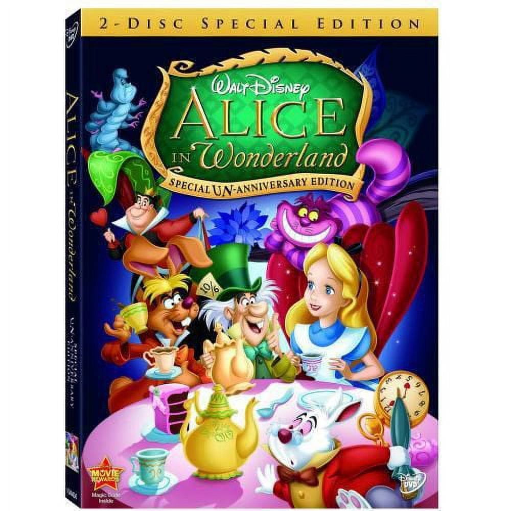 Disney Alice in Wonderland (DVD) Animated Family Adventure Movie anq43