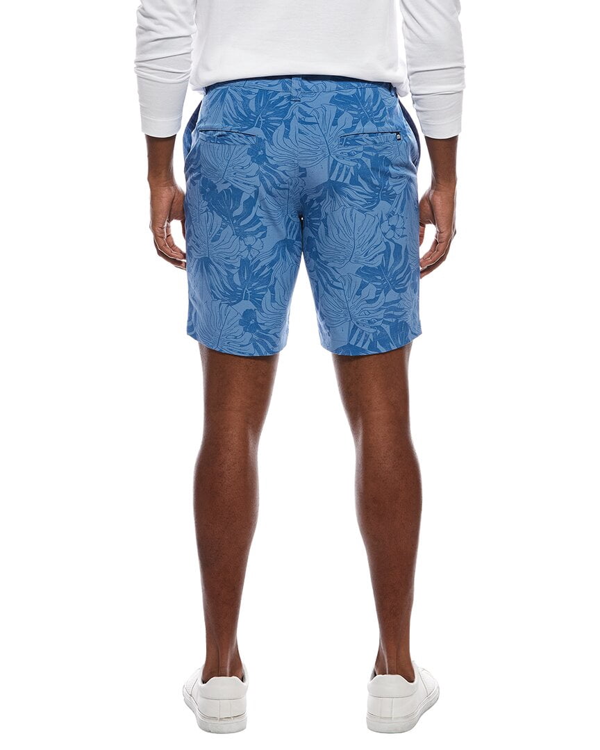 TravisMathew Men's Ankle Pounders Performance Golf Shorts (Light Blue, 36 in) gfejg