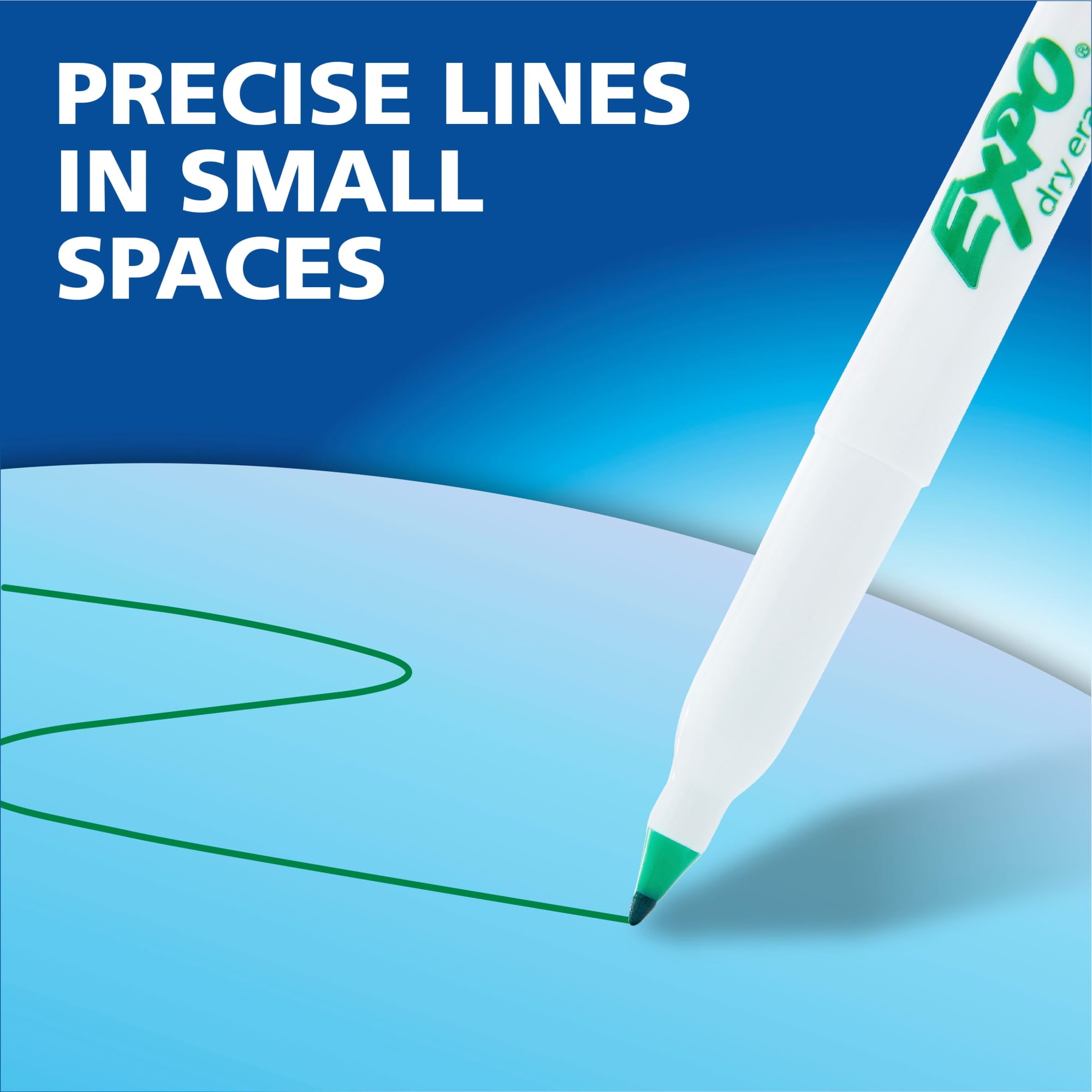 Expo Dry Erase Markers, Ultra Fine Tip, Low-Odor Ink, Assorted Colors (4 Count) 2r6h3