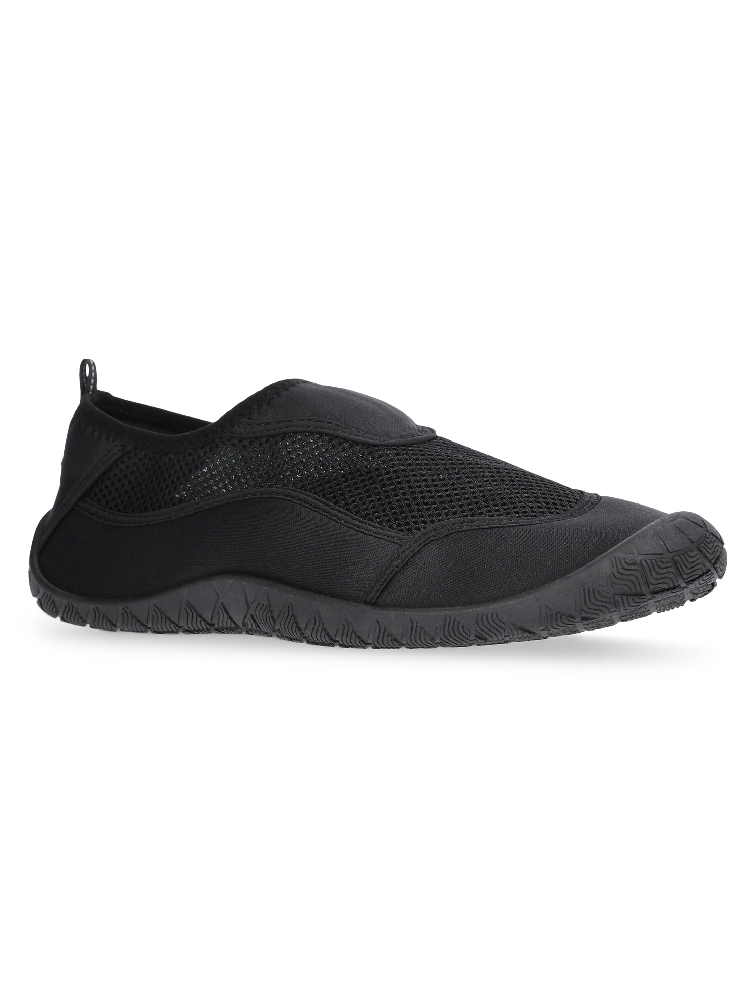 Athletic Works Women's Water Shoes, Quick-Dry Mesh Slip-On (Black, 8 US) miucg
