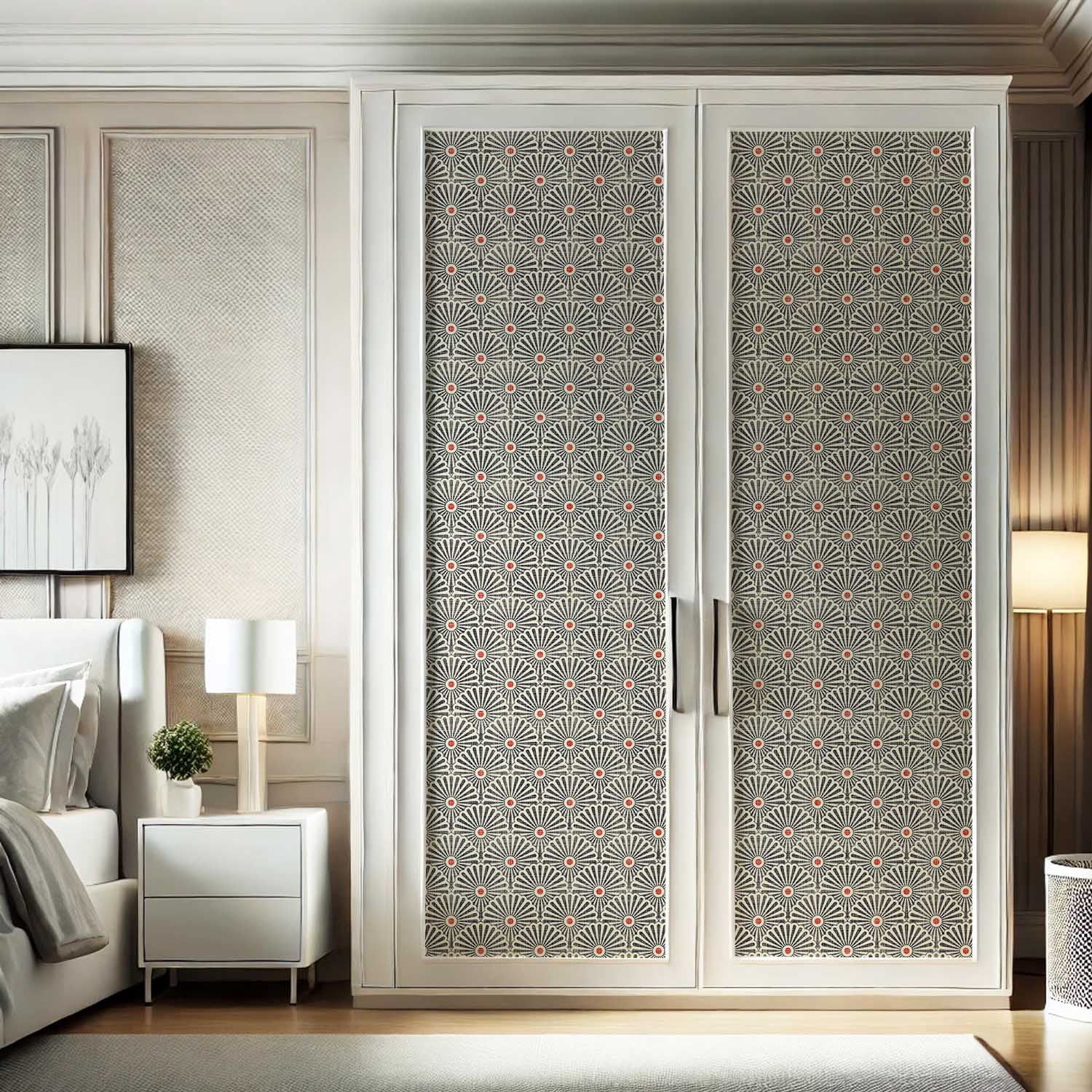 S4Sassy Peel and Stick Vinyl Wallpaper (Grey, 25 in x 60 in) pyum6
