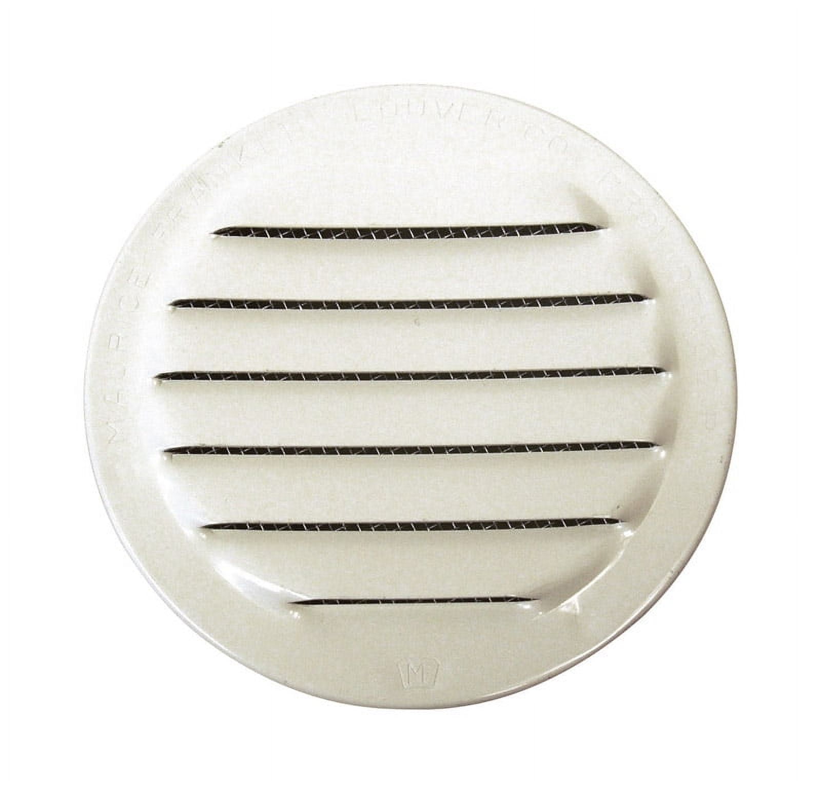 Maurice Franklin Louver Aluminum Mini Louver Vent (Gloss White, 1.5 in. W x 1.5 in. L) k1x7n