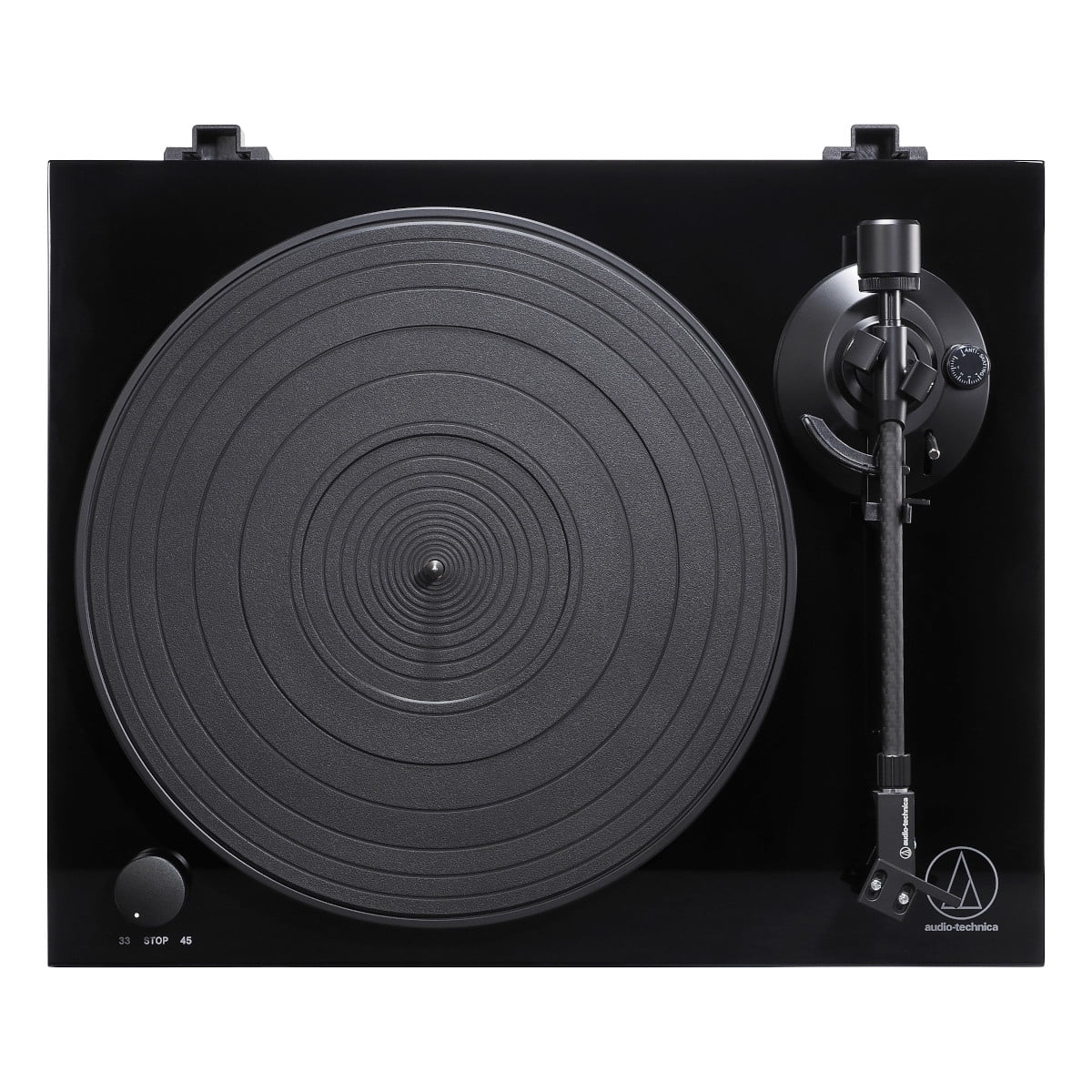 Audio-Technica ATLPW50PB Belt Drive Turntable (Black, 17.2 in x 13.4 in) sa5hs