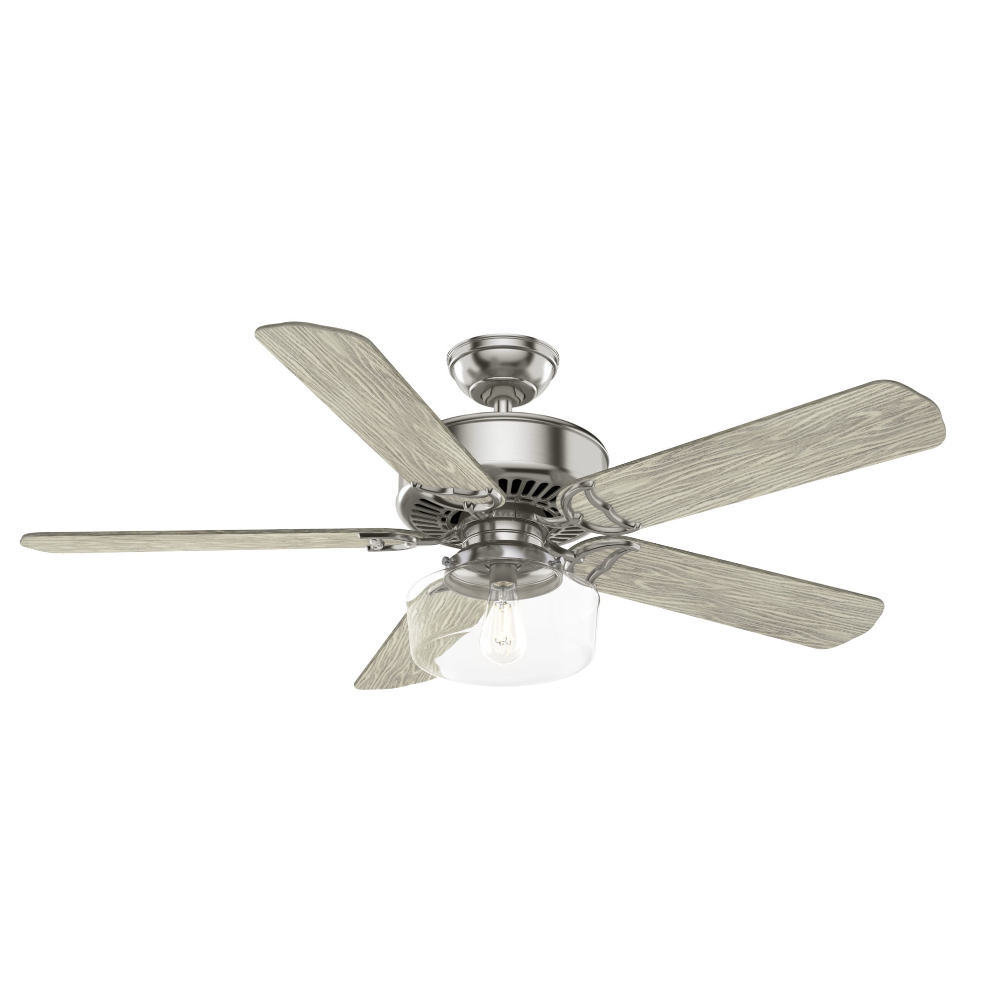 Casablanca Panama Ceiling Fan with Handheld Remote (Brushed Nickel, 54 in) 4uo7r