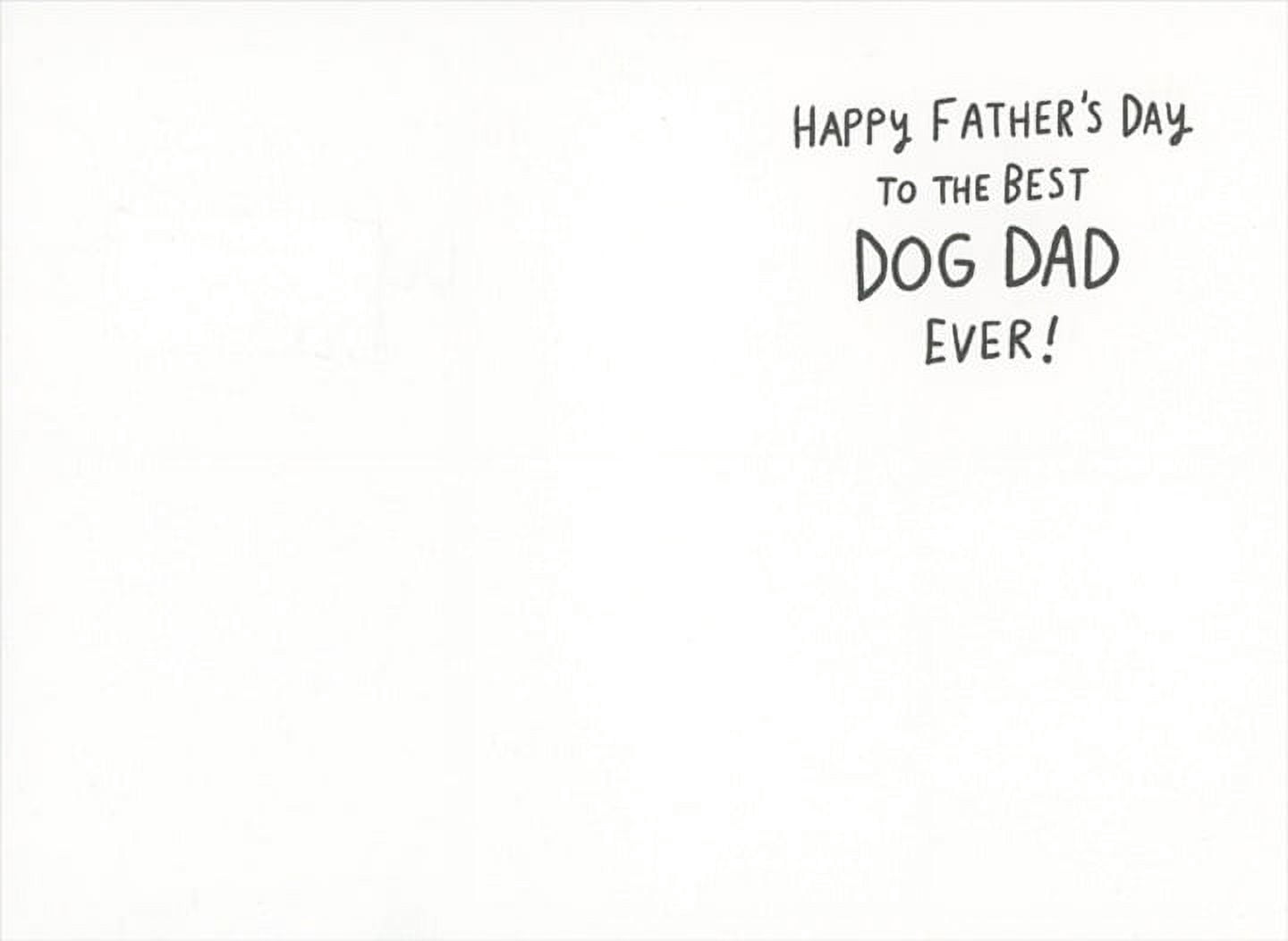 Recycled Paper Greetings Funny Father's Day Card from Dog (Brown, 4.6 in x 6.75 in) c23h1