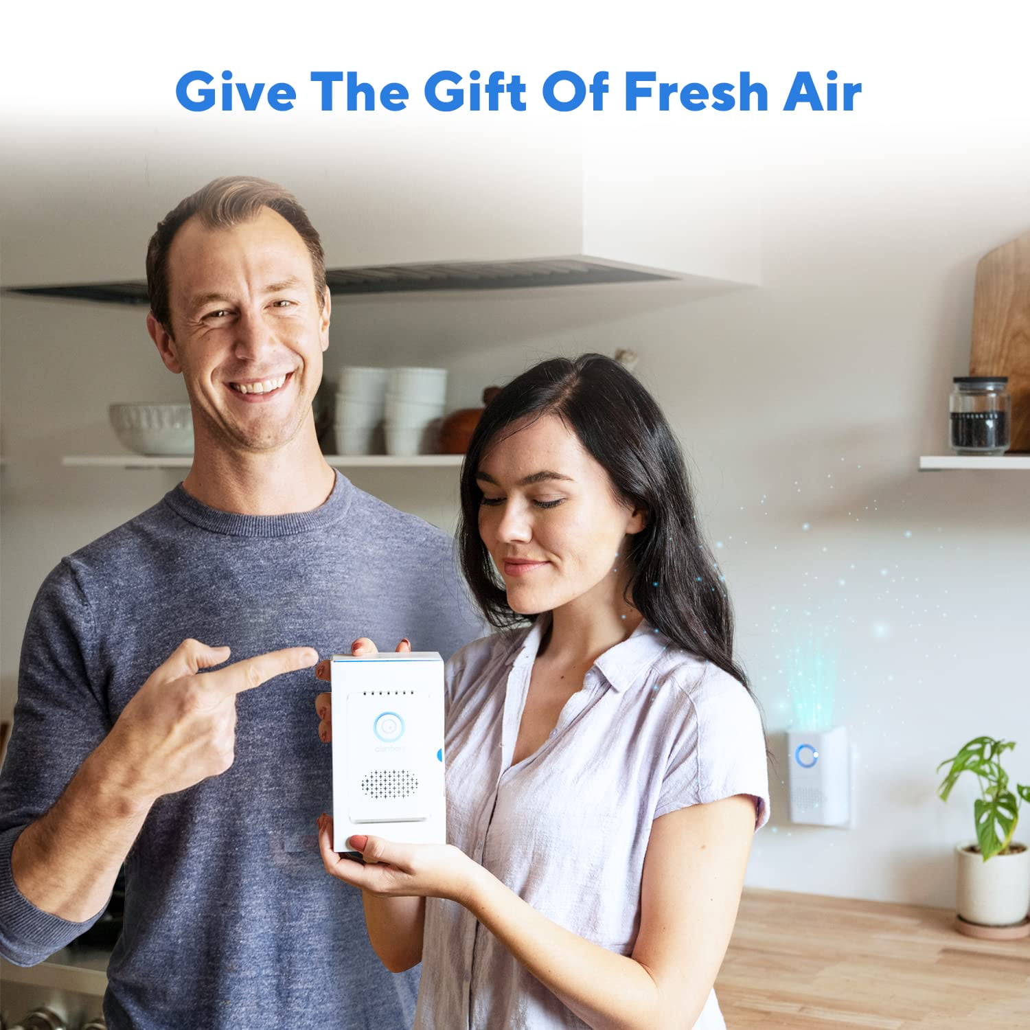 Clarifion ODRx Air Purifier, Compact Plug-In UVC Light Air Freshener (White, 1 Pack) 99pb7