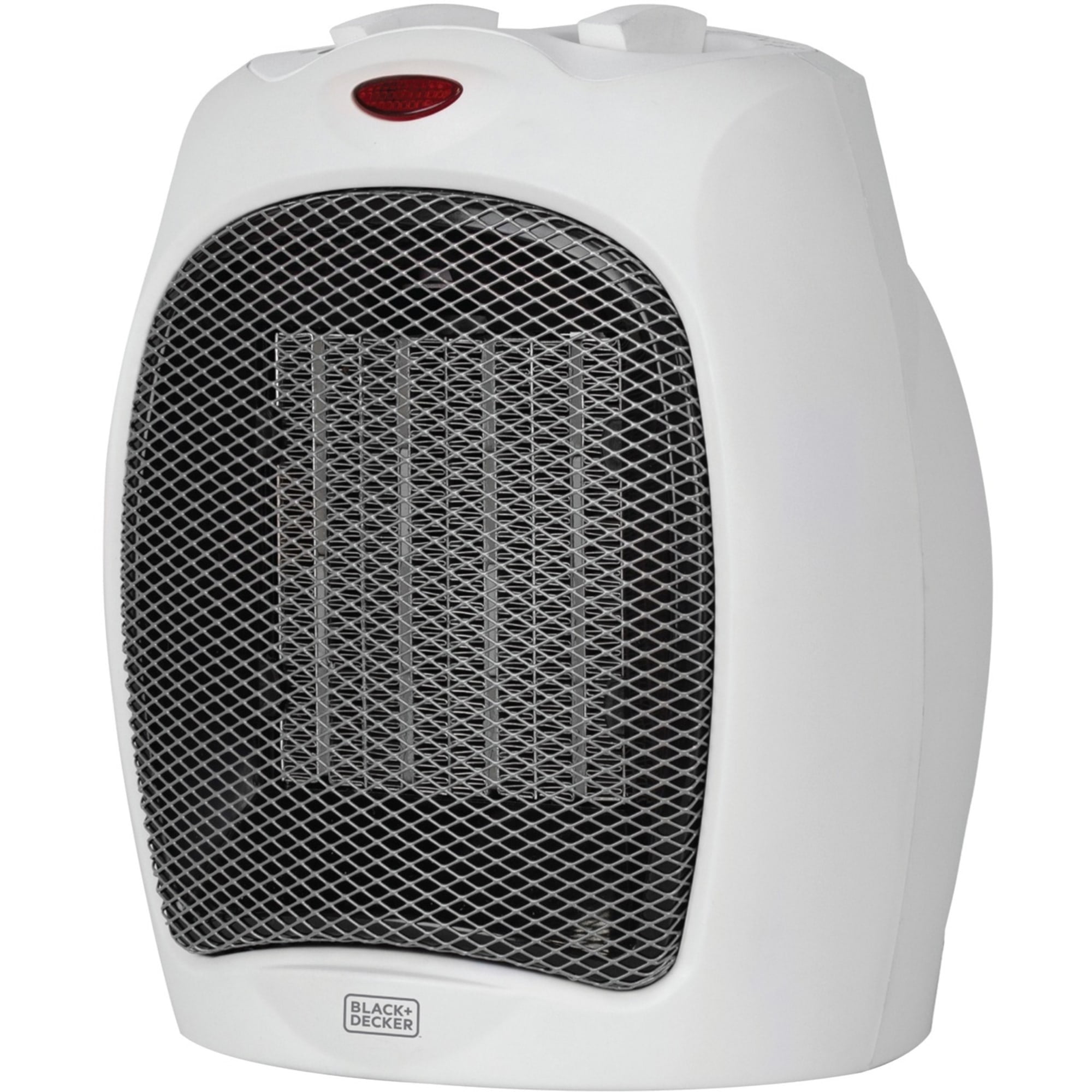 BLACK+DECKER Portable Ceramic Space Heater with Adjustable Thermostat (Black, 7.5 x 6.3 x 9.5 in) ism4p