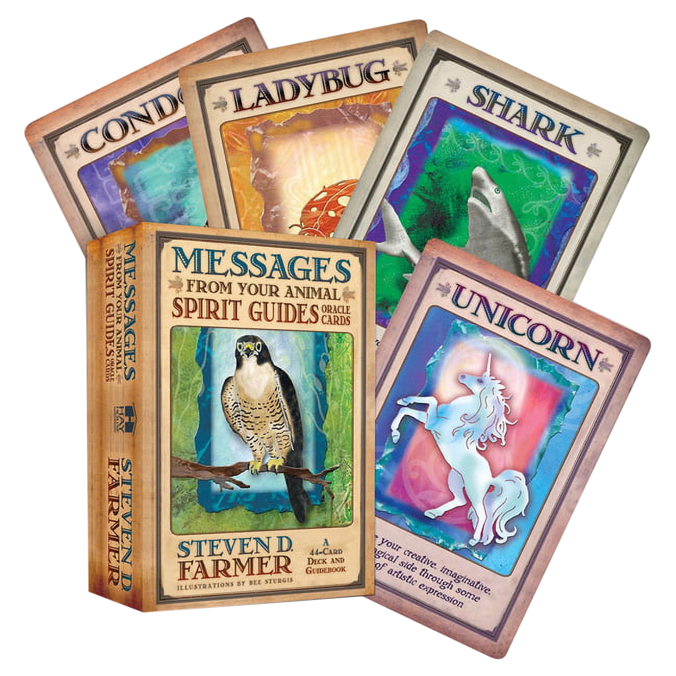 Steven D Farmer Messages from Your Animal Spirit Guides Oracle Cards (44-Card Deck and Guidebook) uj0m0