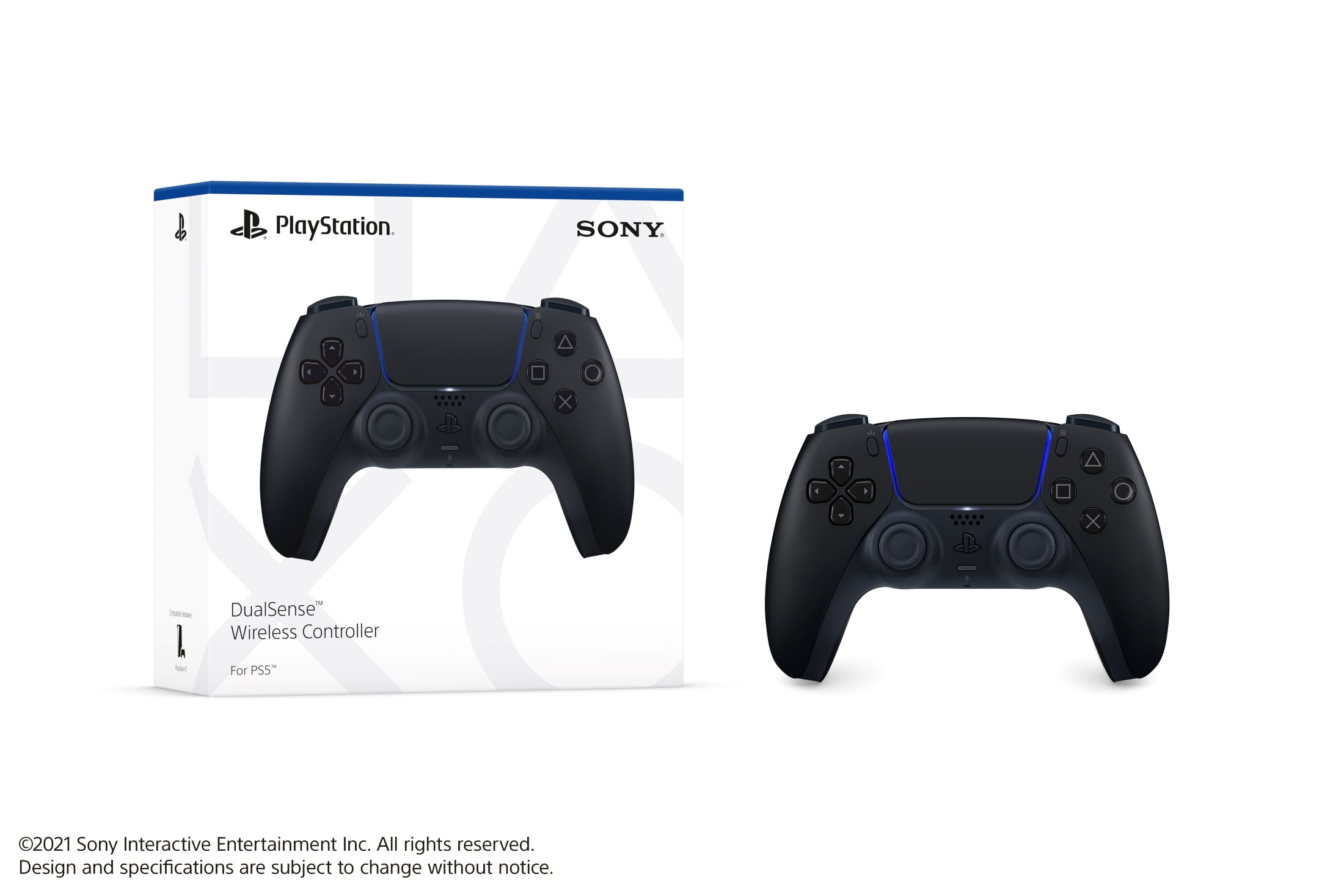 PlayStation DualSense Wireless Controller for PlayStation 5 (Midnight Black, 1 Count) b66uq