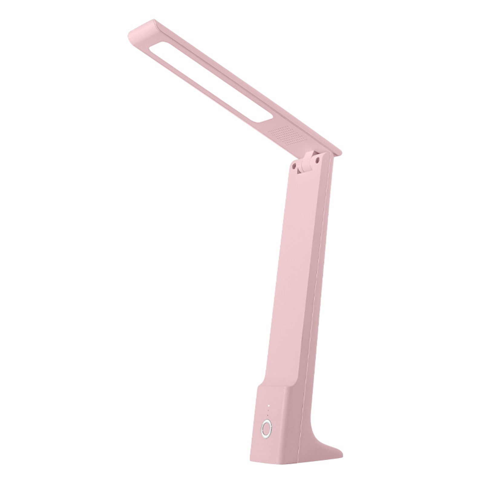LiUMX Rechargeable LED Desk Lamp, Eye-Caring Dimmable Table Light with USB Port (White, 1 Pack) qtryg