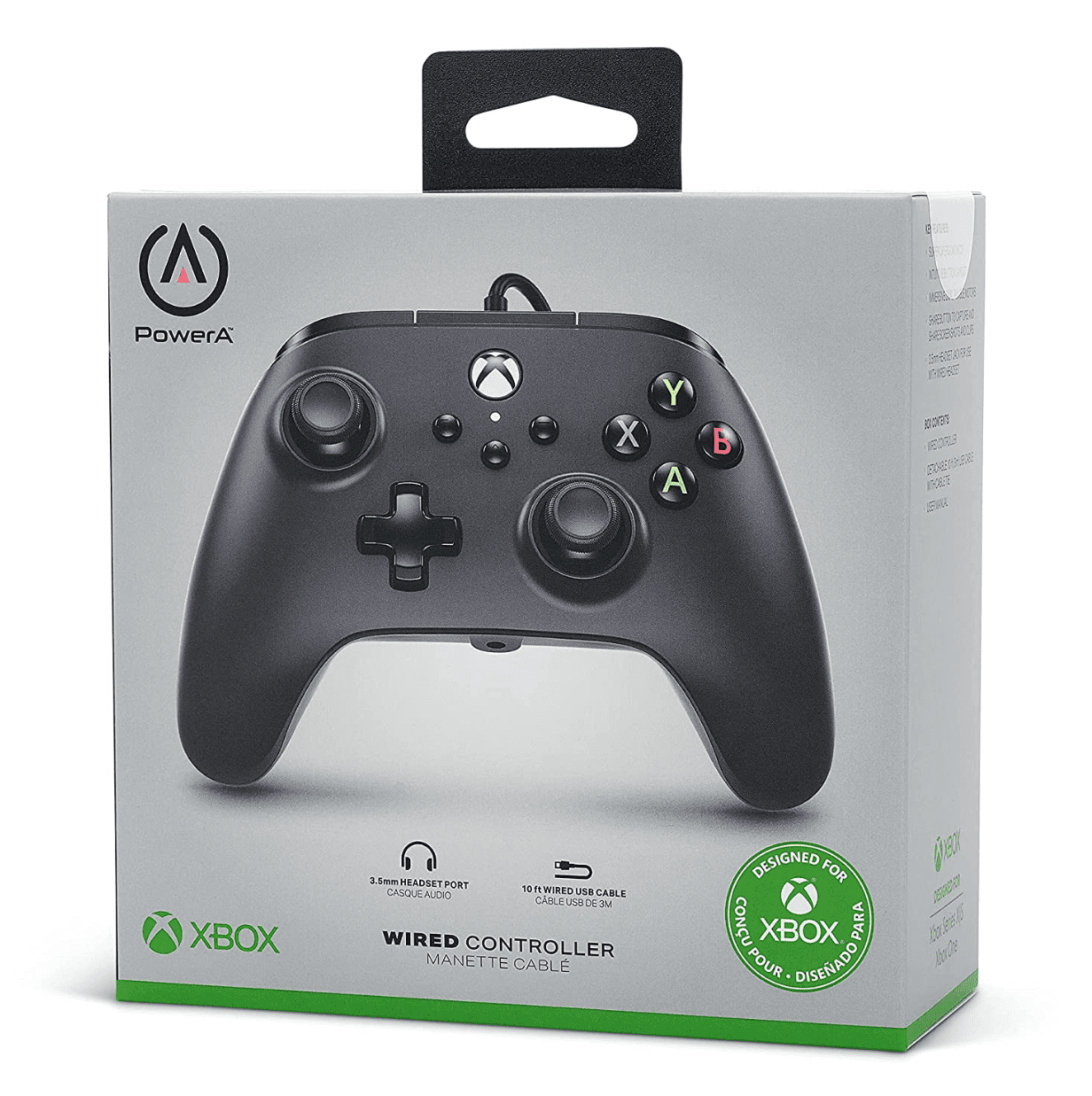 PowerA Wired Controller for Xbox Series X|S (Black, 10 ft) e6tsn - Image 11