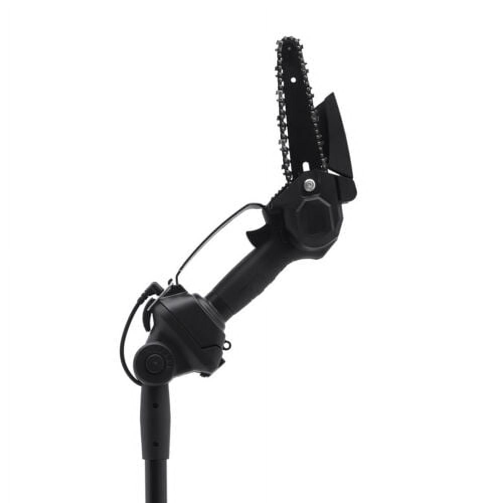 Generic 2-in-1 Cordless Pole Saw for Tree Trimming, Electric Handheld Chainsaw with Extension Pole (Black, 4.26 ft) lp1he