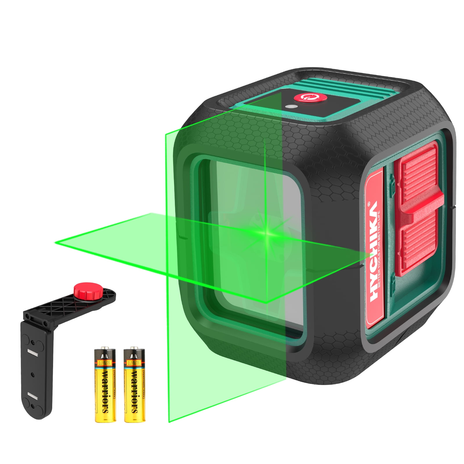 HYCHIKA Self-Leveling Green Laser Level, Cross Line Laser with Magnetic Base (50 ft) uoshh