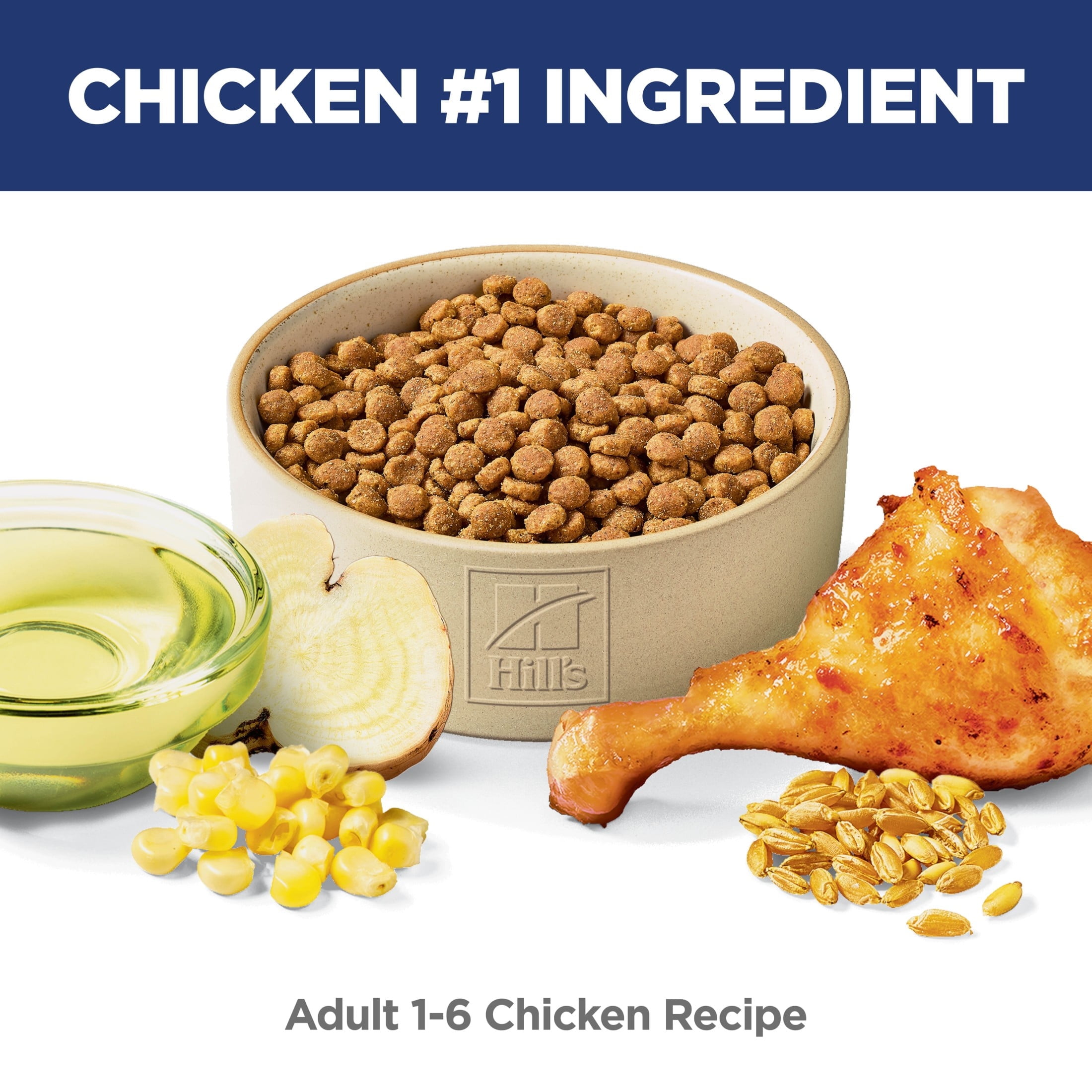 Hill's Science Diet Adult Chicken Recipe Dry Cat Food (Chicken, 7 lb) gb0gs