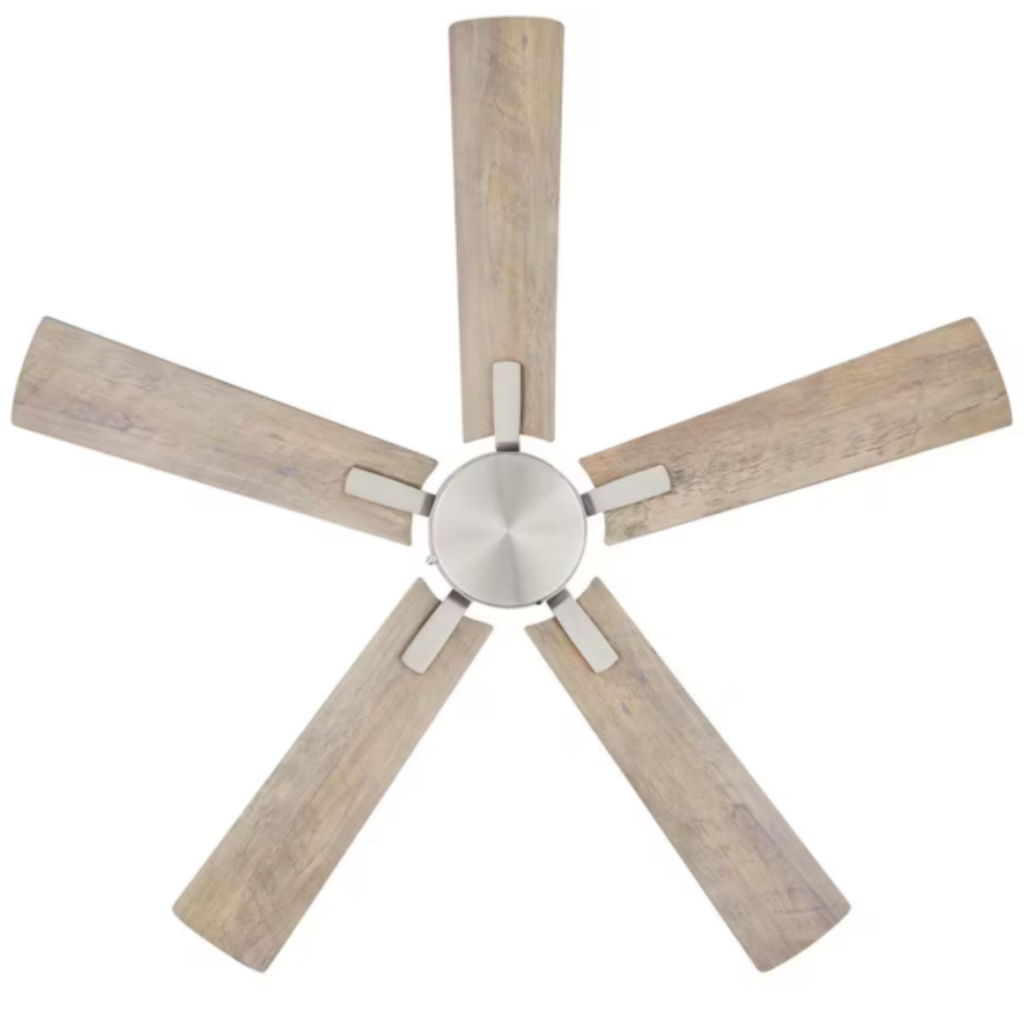 Grantway Ceiling Fan Indoor Covered Outdoor Brushed Nickel Finish (48 in) 9hshh