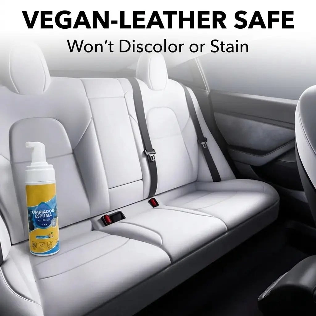 Mrasaso Multi-Purpose Foam Cleaner, Heavy-Duty Interior Stain Remover for Car and Home (5 oz) 8l2ud