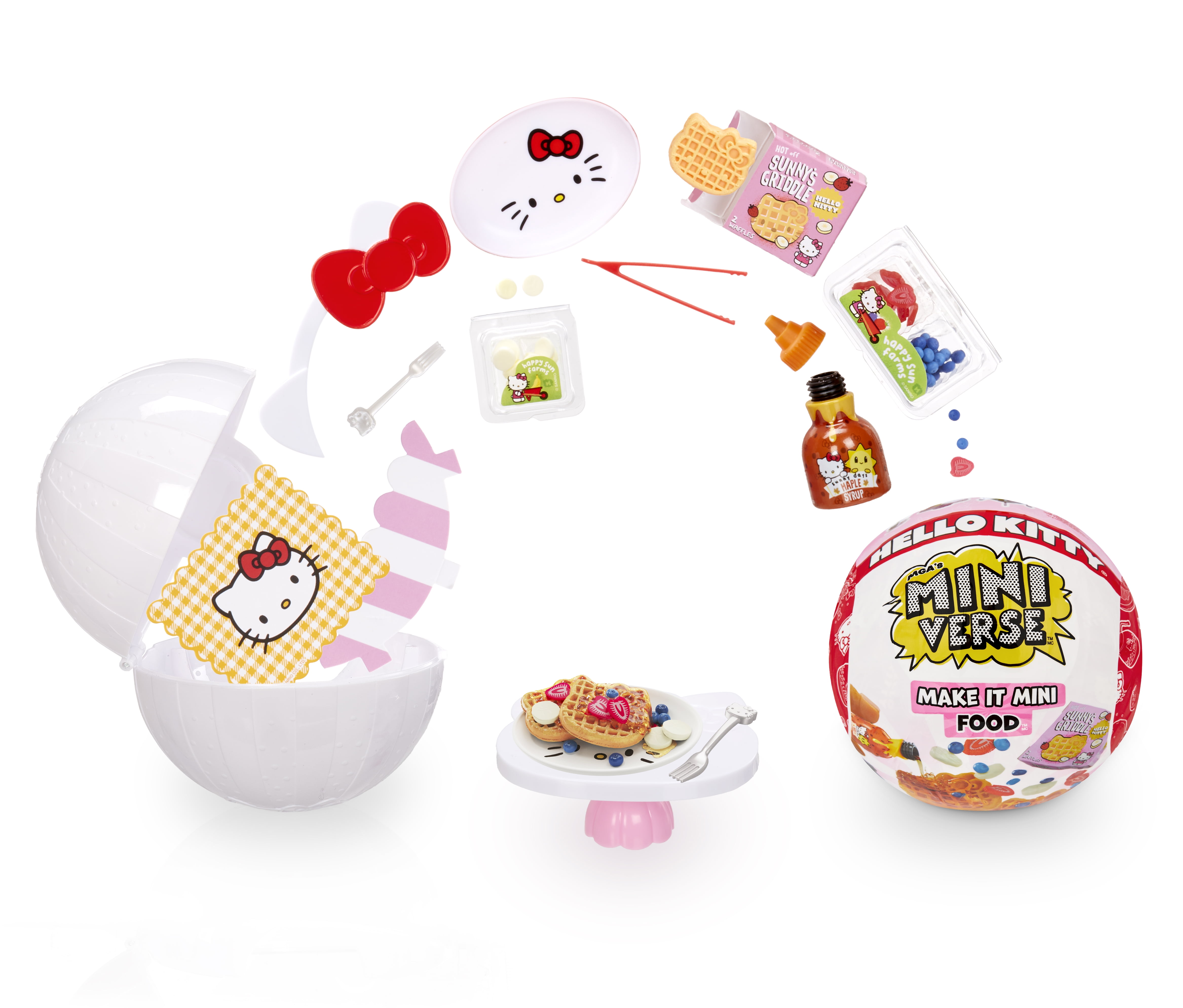 MGA's Miniverse Make It Mini Food Hello Kitty Collectible DIY Craft Set (Sanrio, 1 Pack) dnvaw