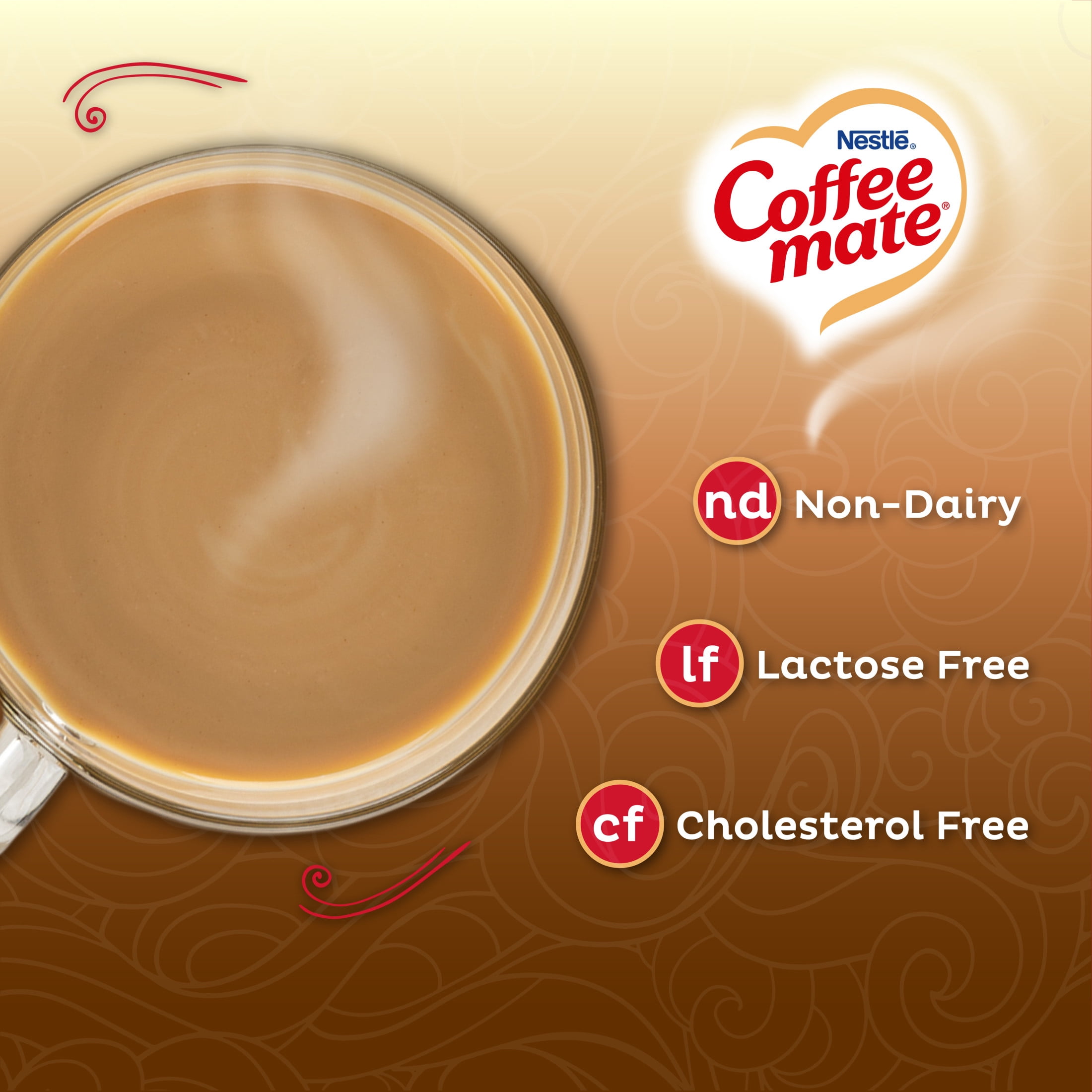 Coffee mate The Original Liquid Coffee Creamer Singles (Original, 48 Count) 7jlbs