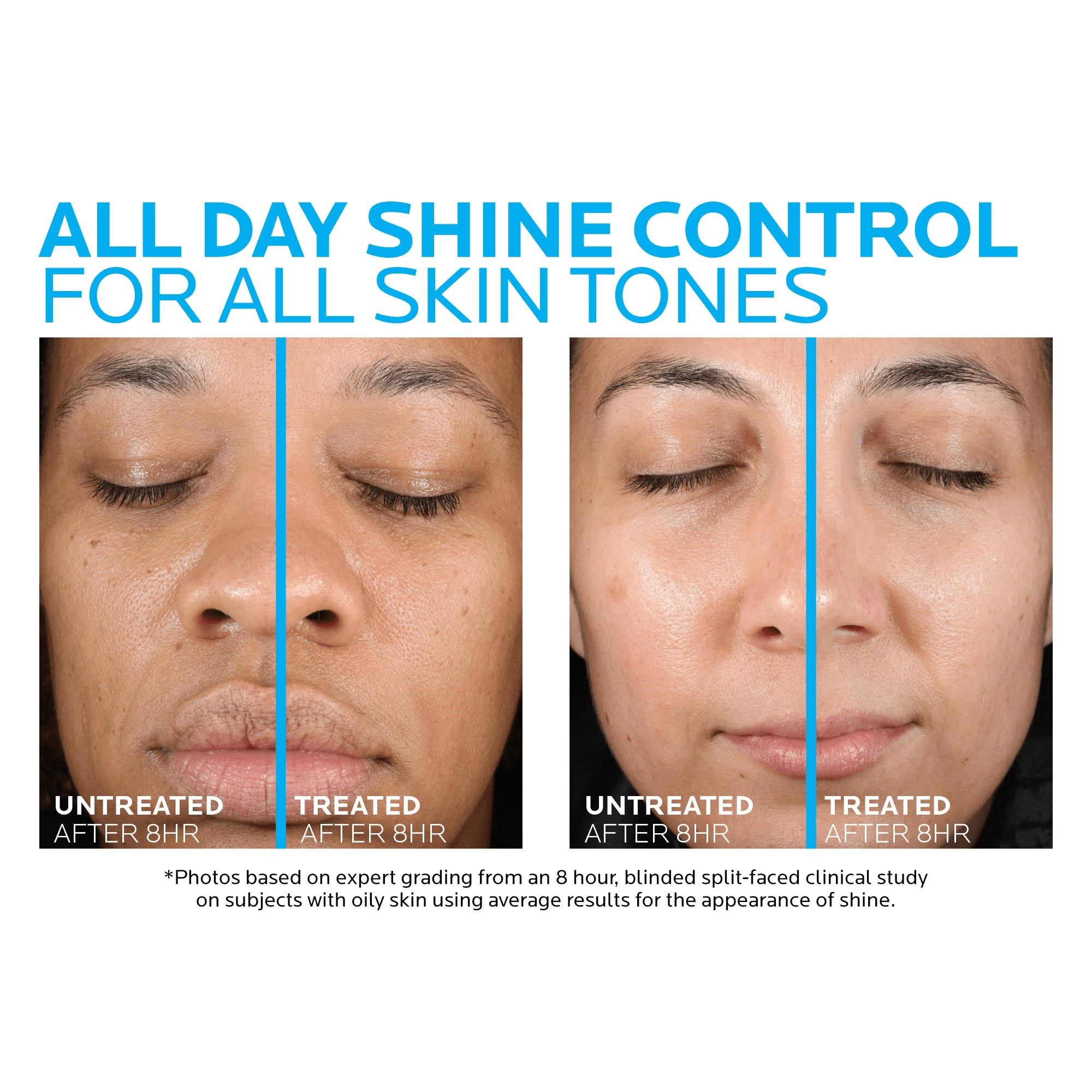 La Roche-Posay Toleriane Double Repair Oil-Free Matte Face Moisturizer for Oily Skin (2.5 fl oz) t897j