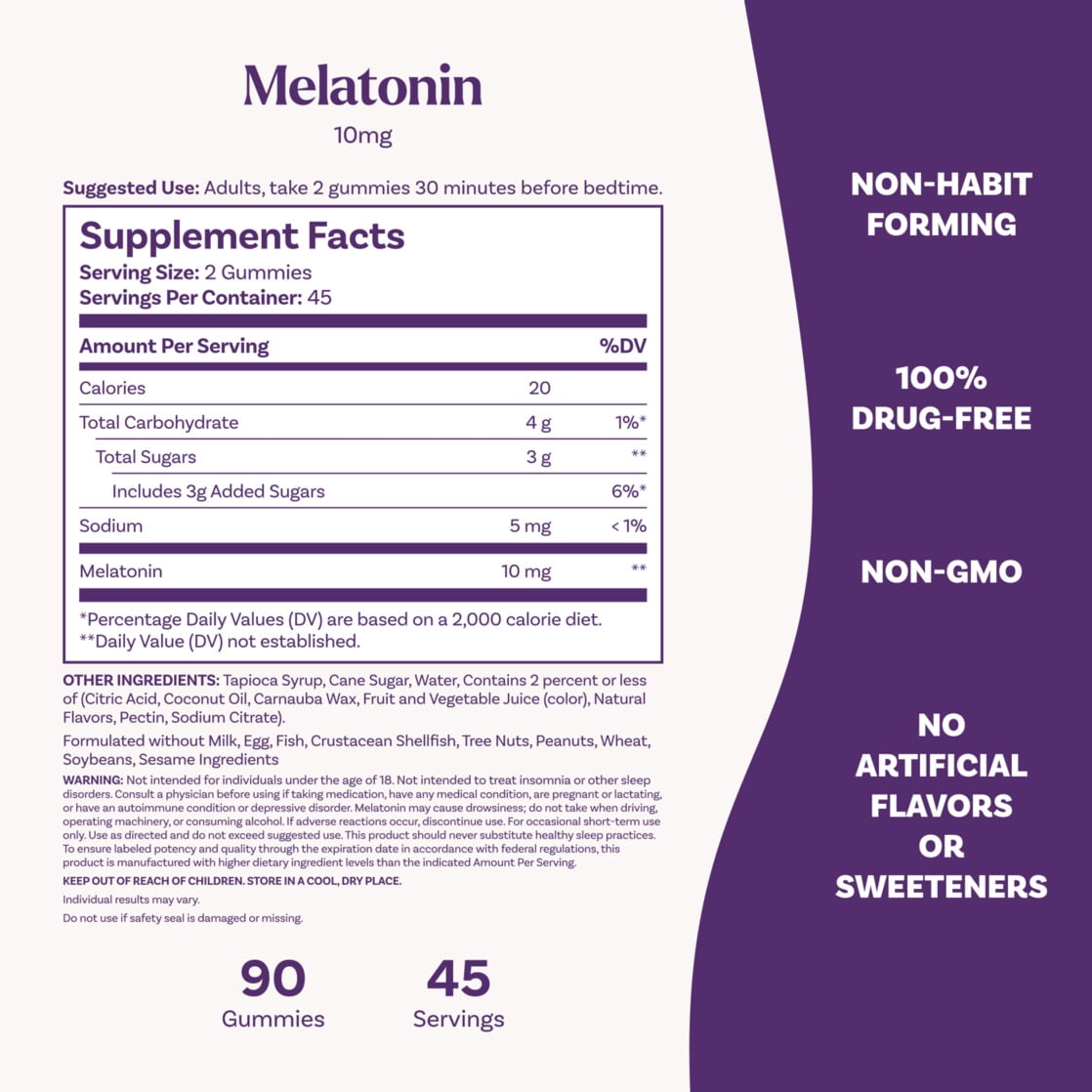 Natrol Melatonin Gummies Sleep Support Strawberry Flavor (90 Count) hjji3
