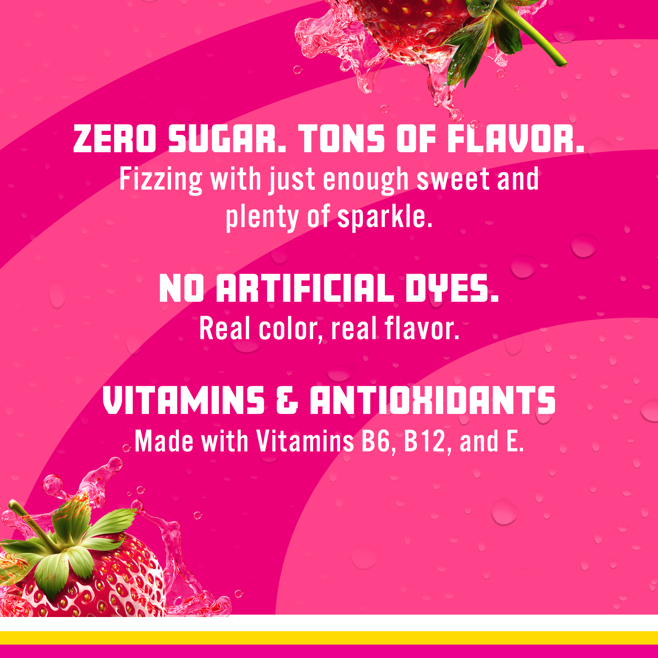 Sparkling Ice Life Savers Strawberry Flavored Sparkling Water (Zero Sugar, 17 fl oz) 0plj9
