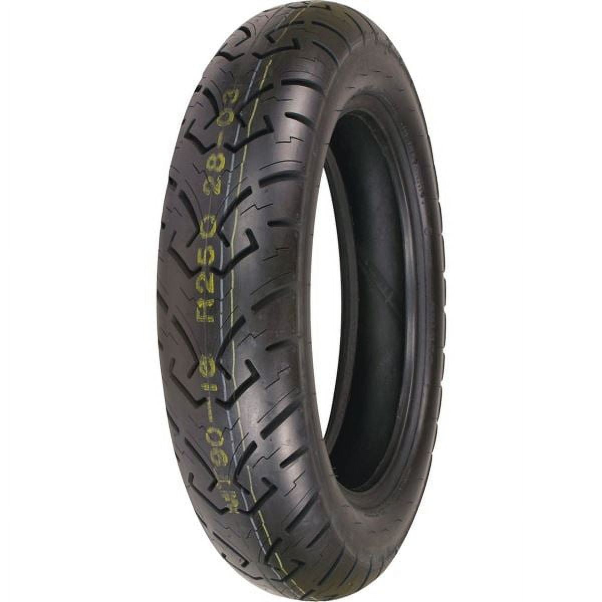 Shinko 250 Front Motorcycle Tire (Blackwall, MJ90-19) 3ho6r