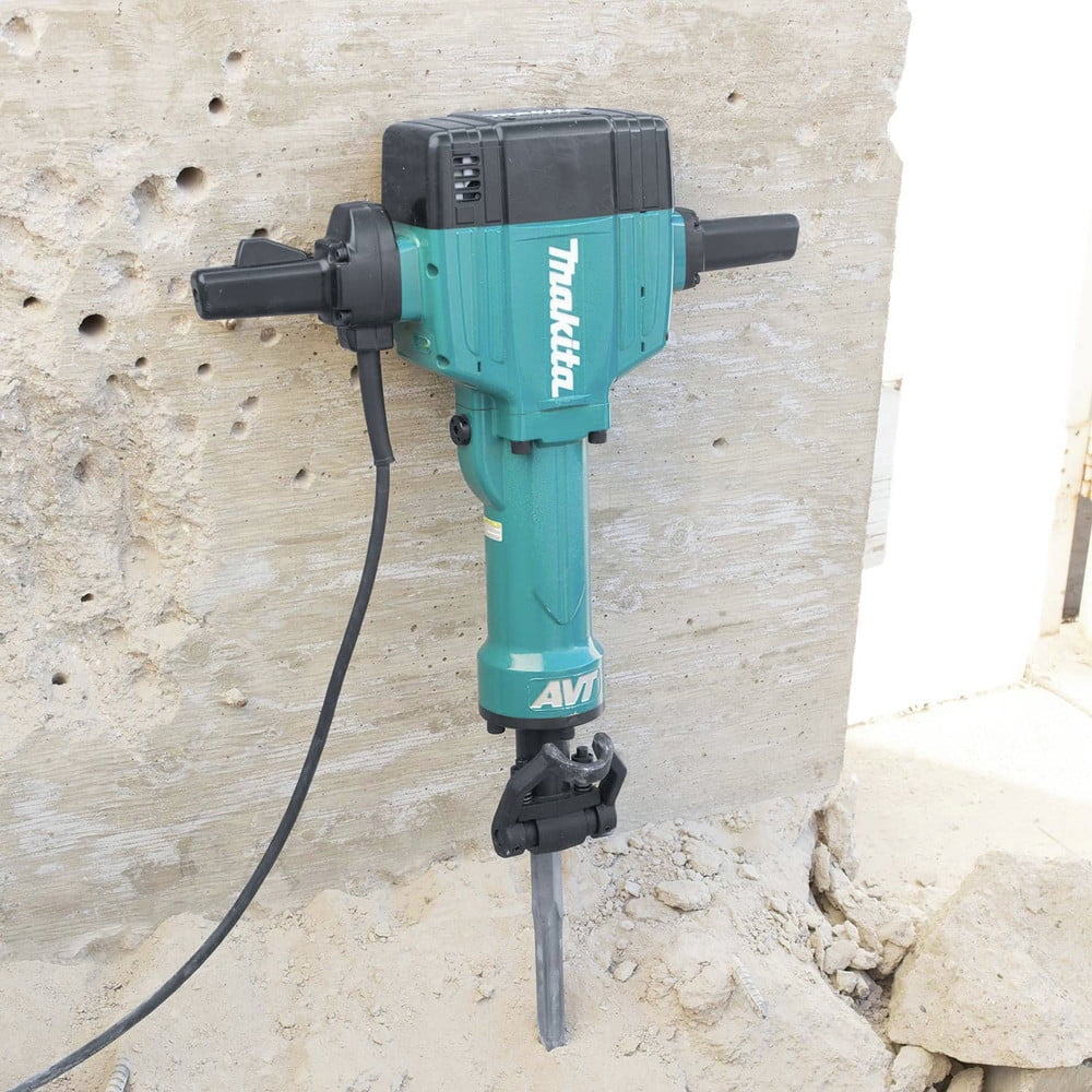 Makita 1-1/8 in Hex Breaker Hammer with AVT and Cart (70 lb) 7ku5m