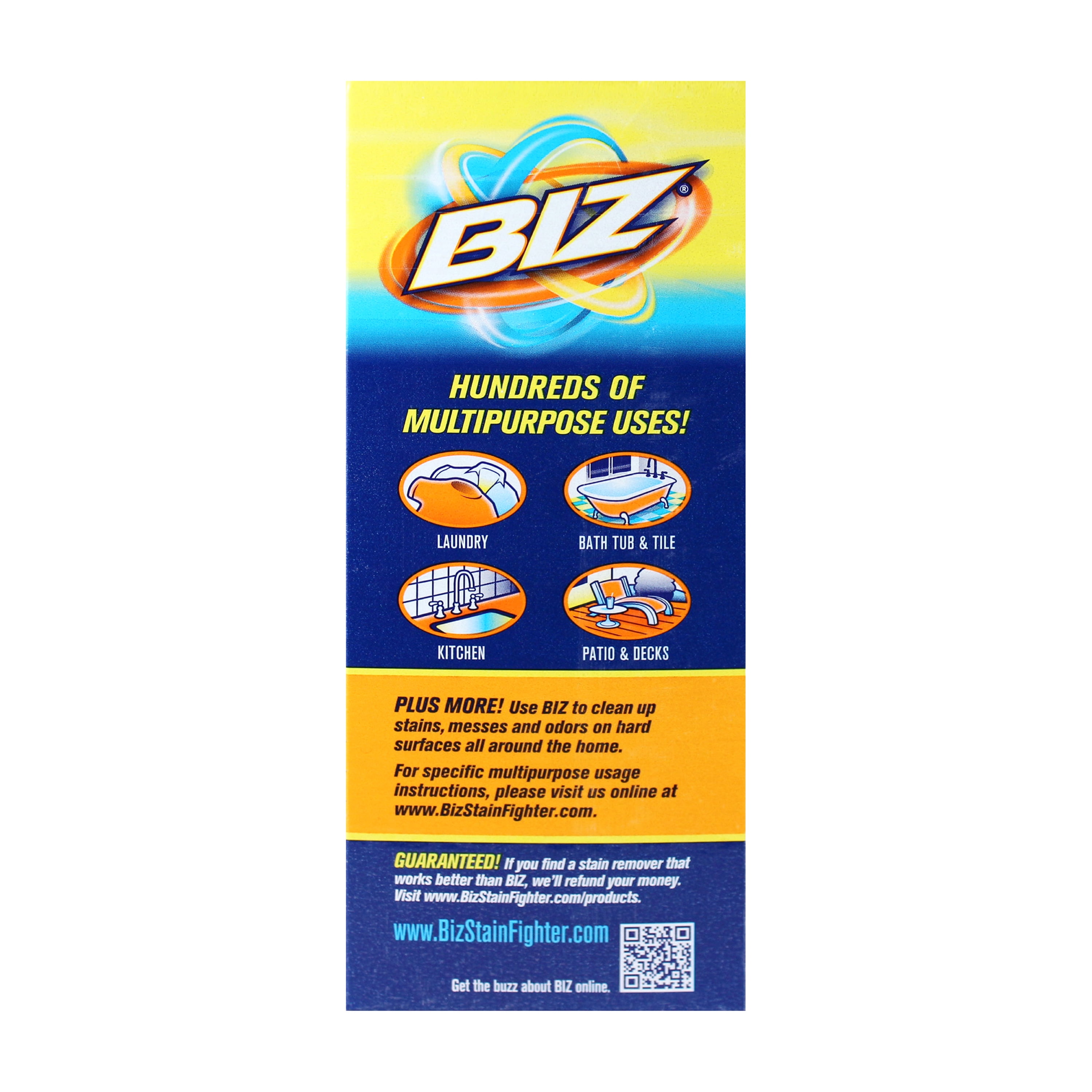 Biz Stain and Odor Eliminator Laundry Powder (60 oz) 1vvi0