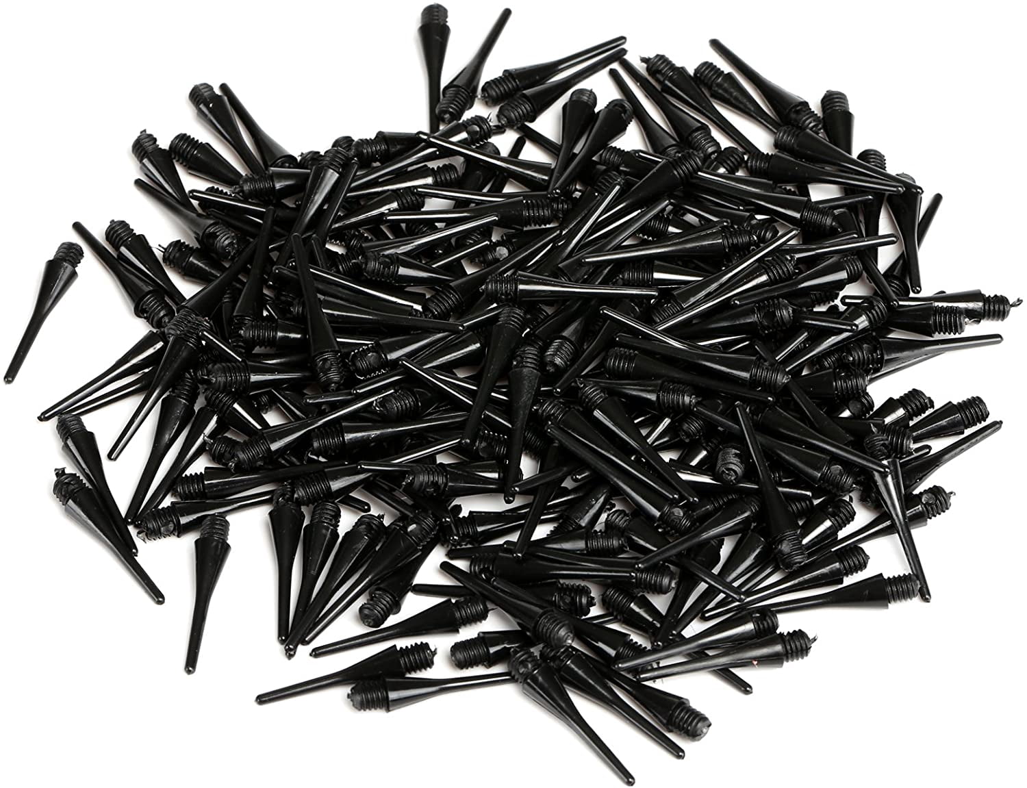 Naler Soft Tip Dart Set for Electronic Dartboards with Replacement Tips and Flights (Black, 12 Pack) oo3i1