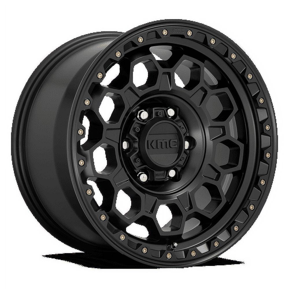 KMC KM545 Trek Wheel (Satin Black, 17x8 in) bvx36
