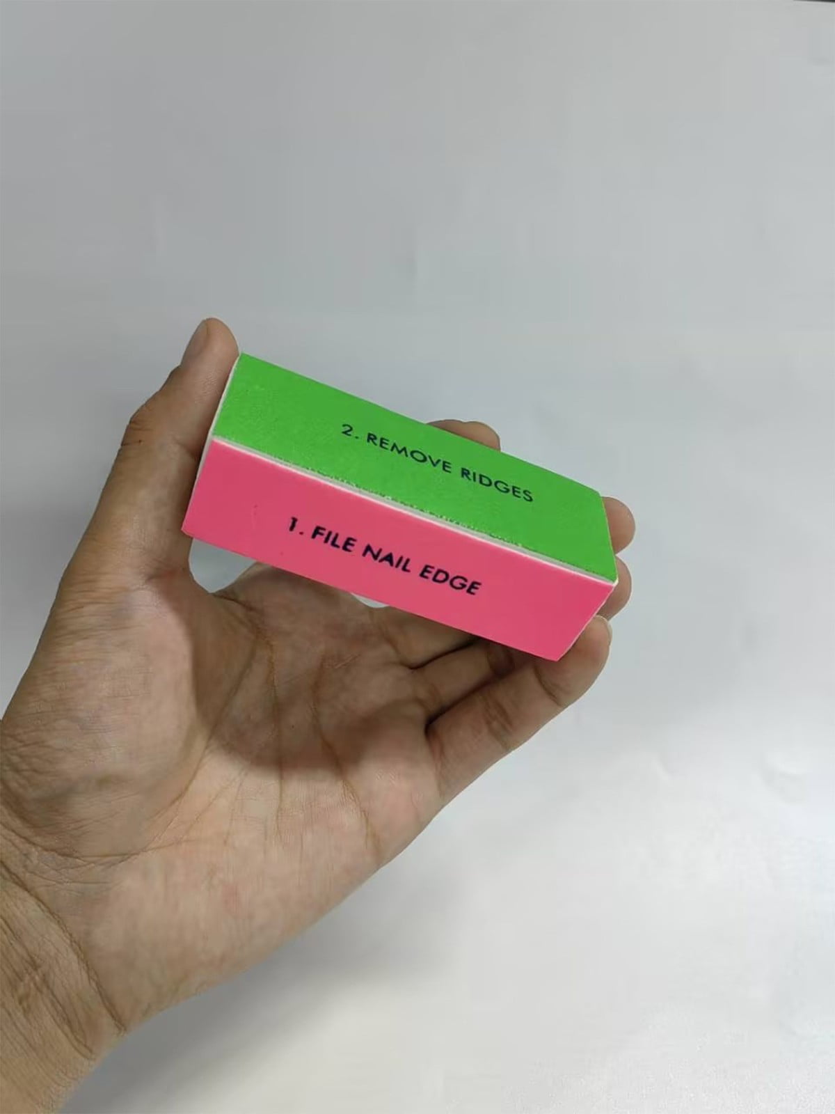 FSTDelivery 4-Way Nail Buffer Block Professional Polishing File for Natural and Acrylic Nails (6 Pcs) 2lruk