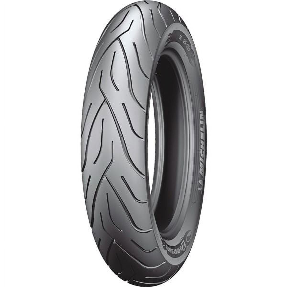 Michelin Commander II Radial Front Motorcycle Tire (Black, 120/70ZR-19) doqz2