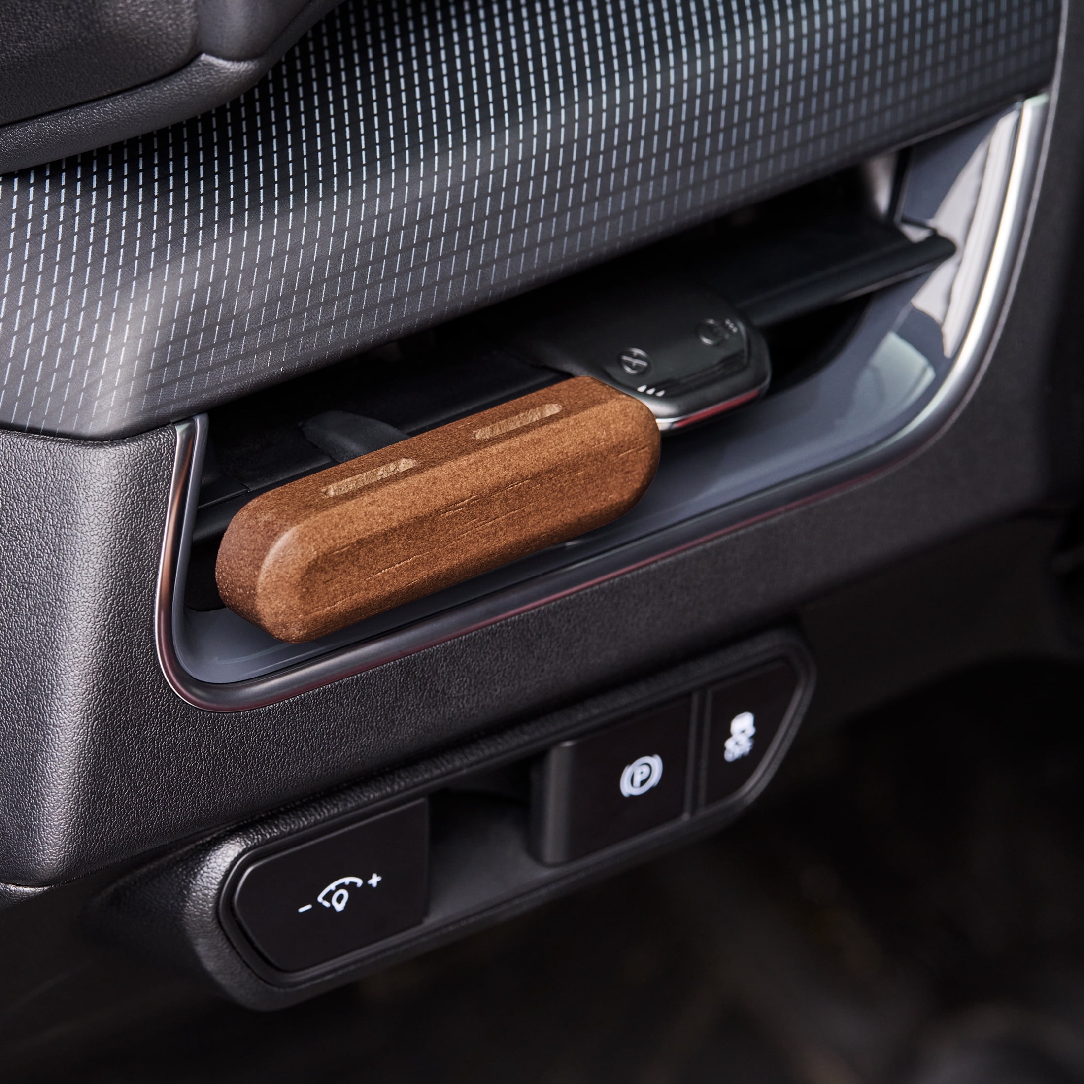 Better Homes & Gardens Salted Coconut Mahogany Car Vent Diffuser Set (White, 0.07 fl oz) fb218