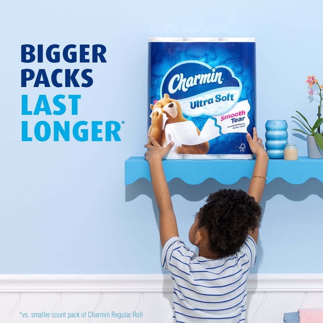 Charmin Ultra Soft Toilet Paper (12 Mega Rolls, 224 Sheets Per Roll) fbe06