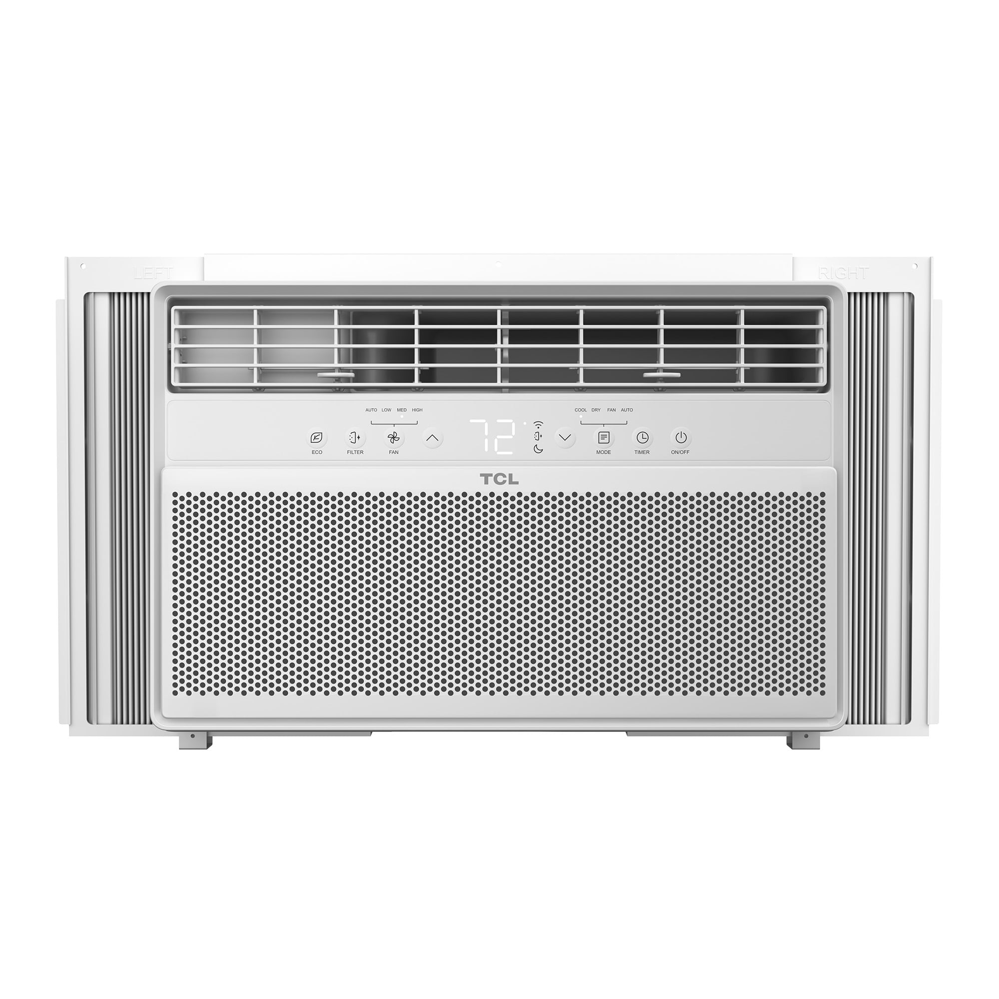 TCL 10,000 BTU Smart Inverter Window Air Conditioner, Quiet Cooling for 450 Sq ft Rooms (White, 10,000 BTU) jbyik
