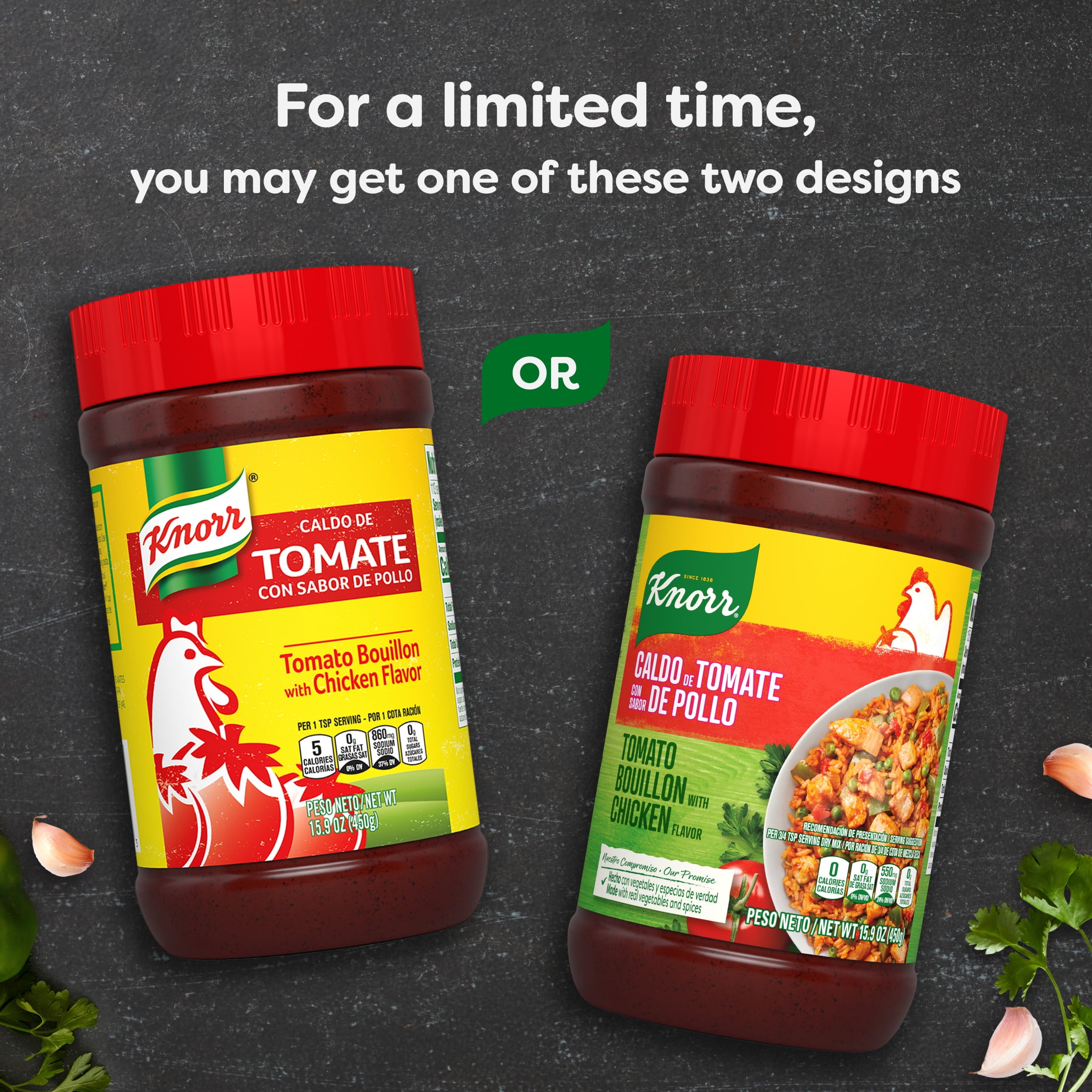 Knorr Granulated Tomato with Chicken Flavor Bouillon Seasoning (15.9 oz) 4mu68