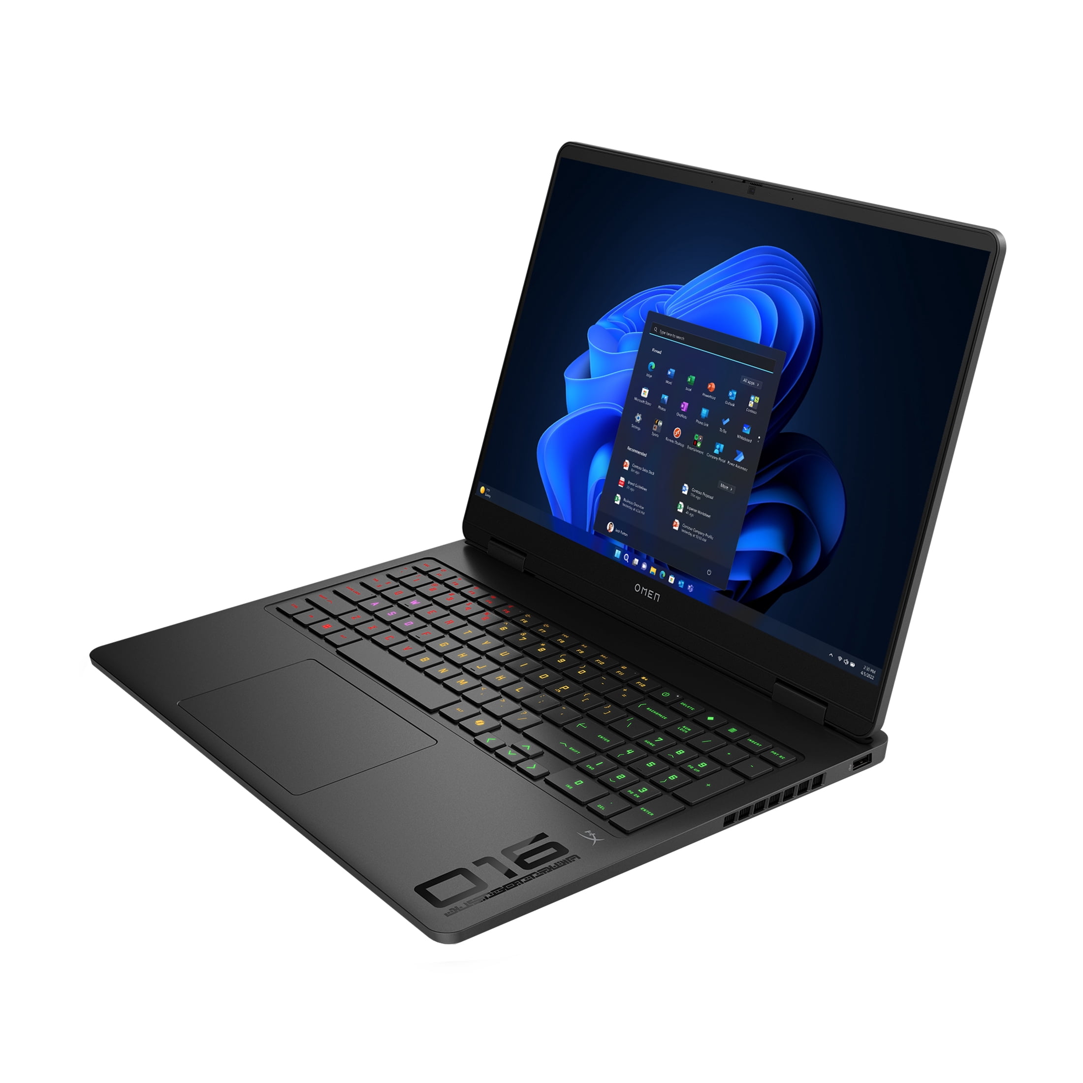 HP OMEN 16 Gaming Laptop, 2K 165Hz Display, Intel Core Ultra 5 225H, NVIDIA RTX 5050, 16GB RAM, 1TB SSD (Shadow Black, 16 in) hneof