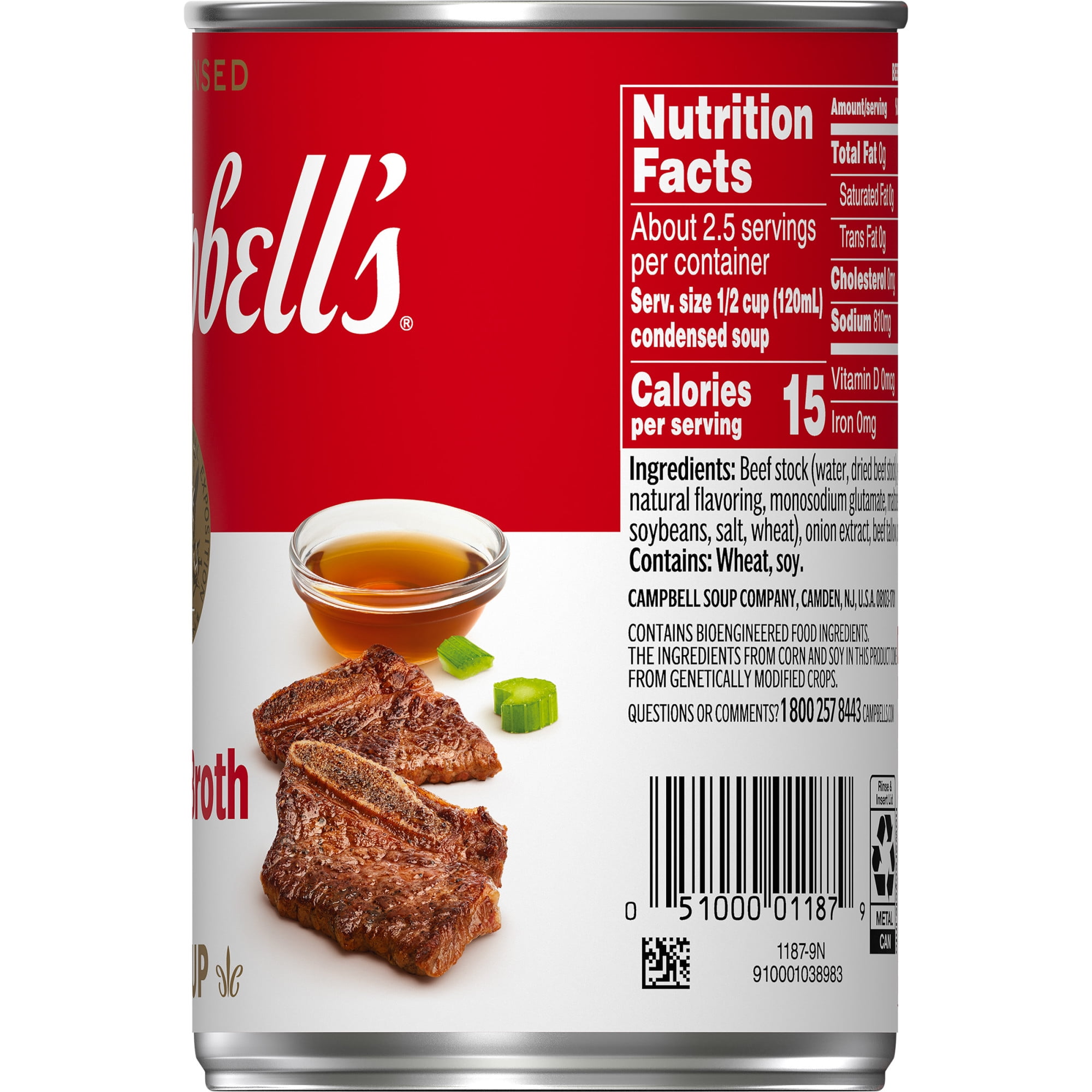 Campbell's Condensed Beef Broth, Savory Cooking Ingredient (10.5 oz) mf8fd