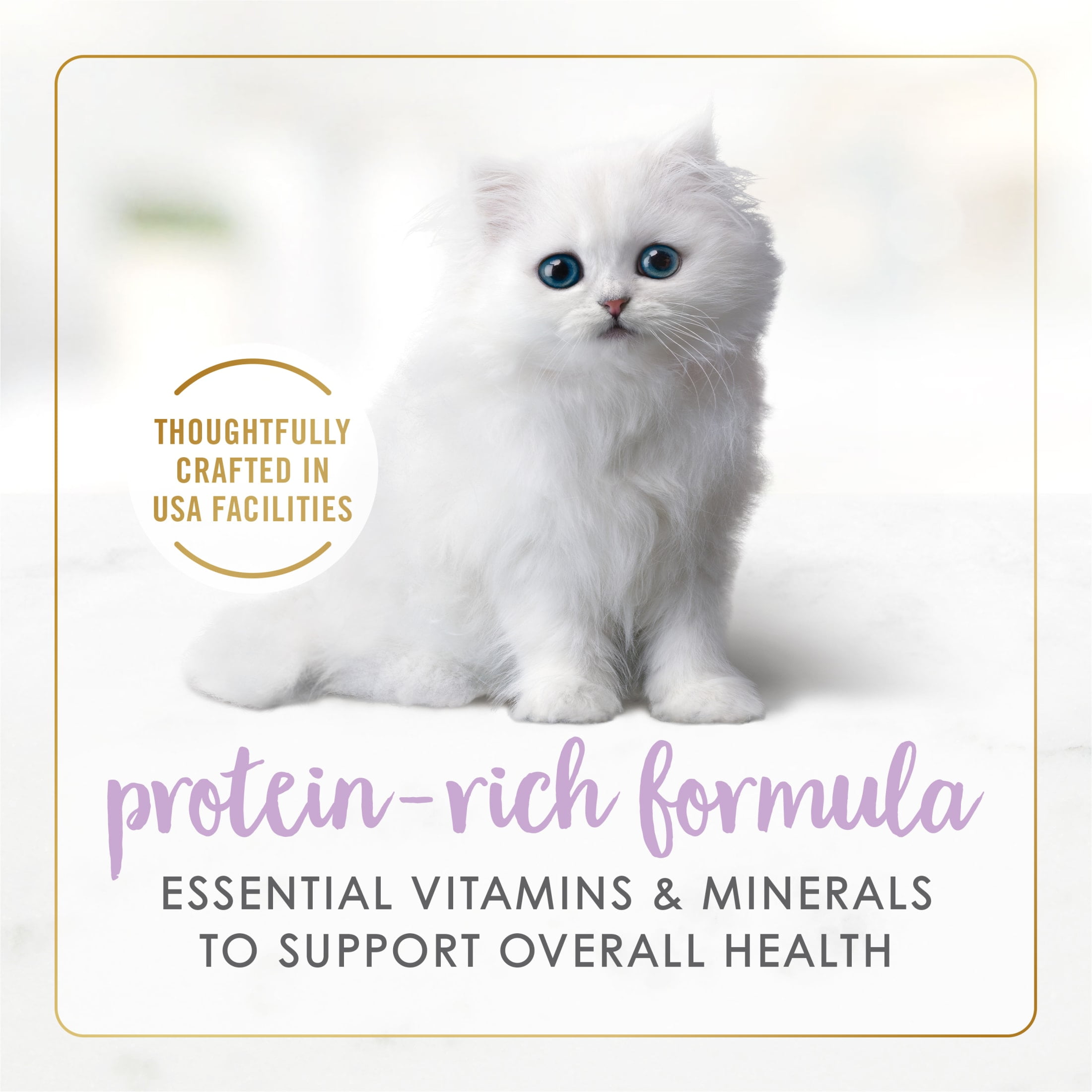 Fancy Feast Kitten Wet Cat Food, Chicken Feast & Milk Recipe (3 oz) t3e0b