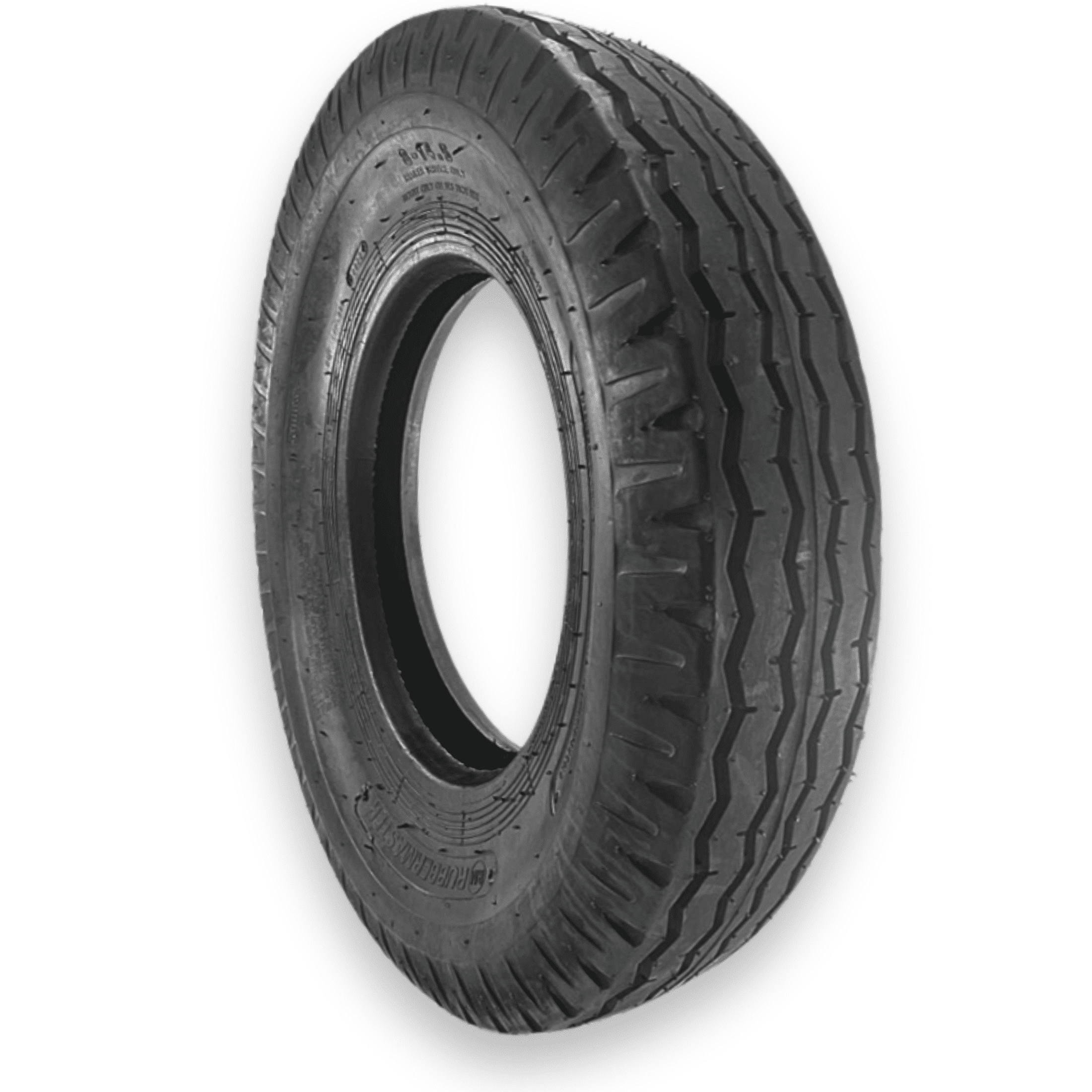 RubberMaster 8-14.5 Highway Rib Trailer Tire (14 Ply, Tubeless) 7vo4v