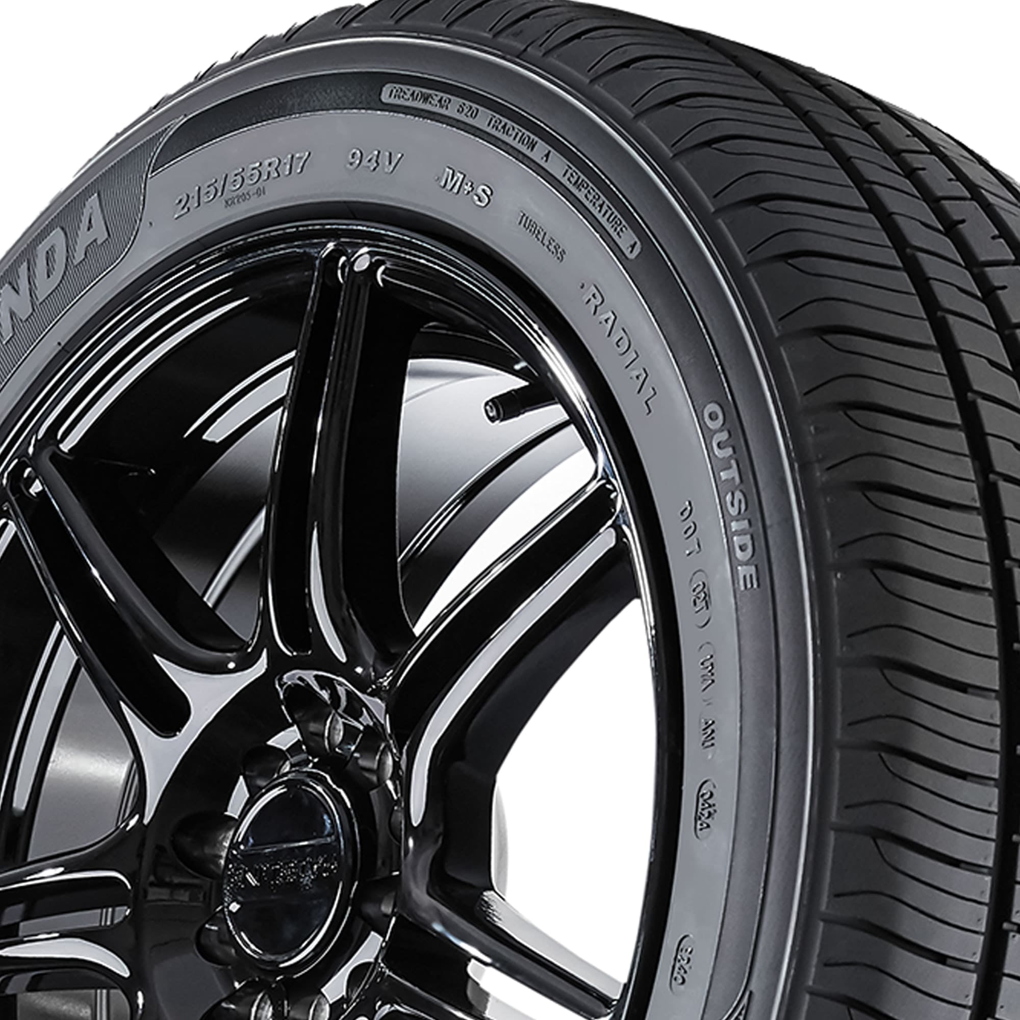 Kenda Vezda Touring A/S KR205 All Season Passenger Tire (Black, 235/45R18) 9wdef