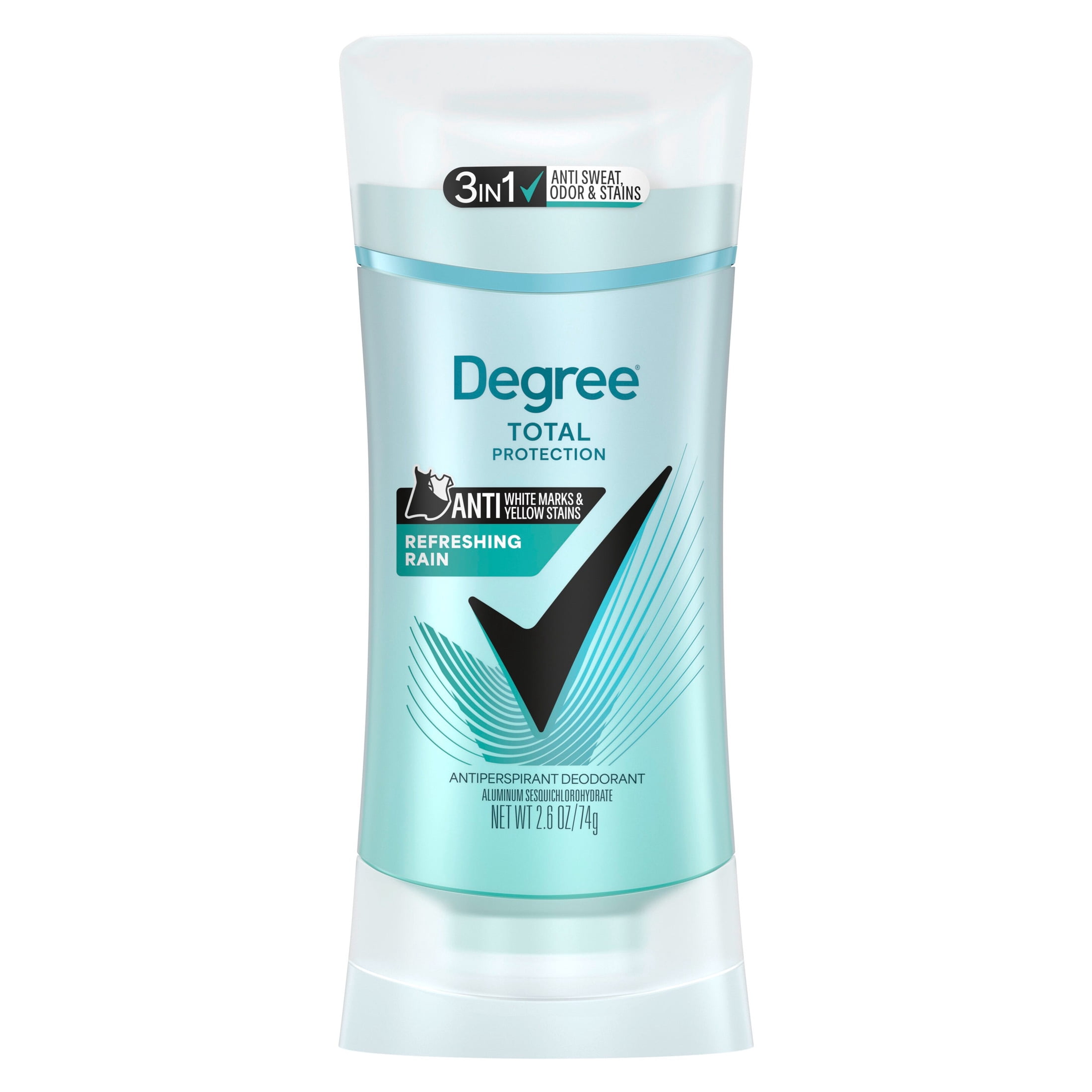 Degree UltraClear Antiperspirant Deodorant Pure Rain Anti-Stain Protection (White, 2.6 oz) j4wbc