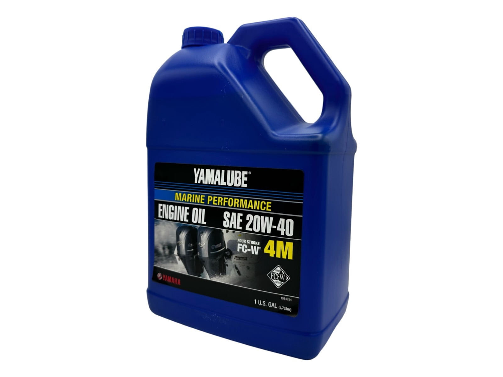 Yamaha Yamalube Marine 20W-40 Engine Oil High-Performance Synthetic Blend (1 Gallon) 93fss