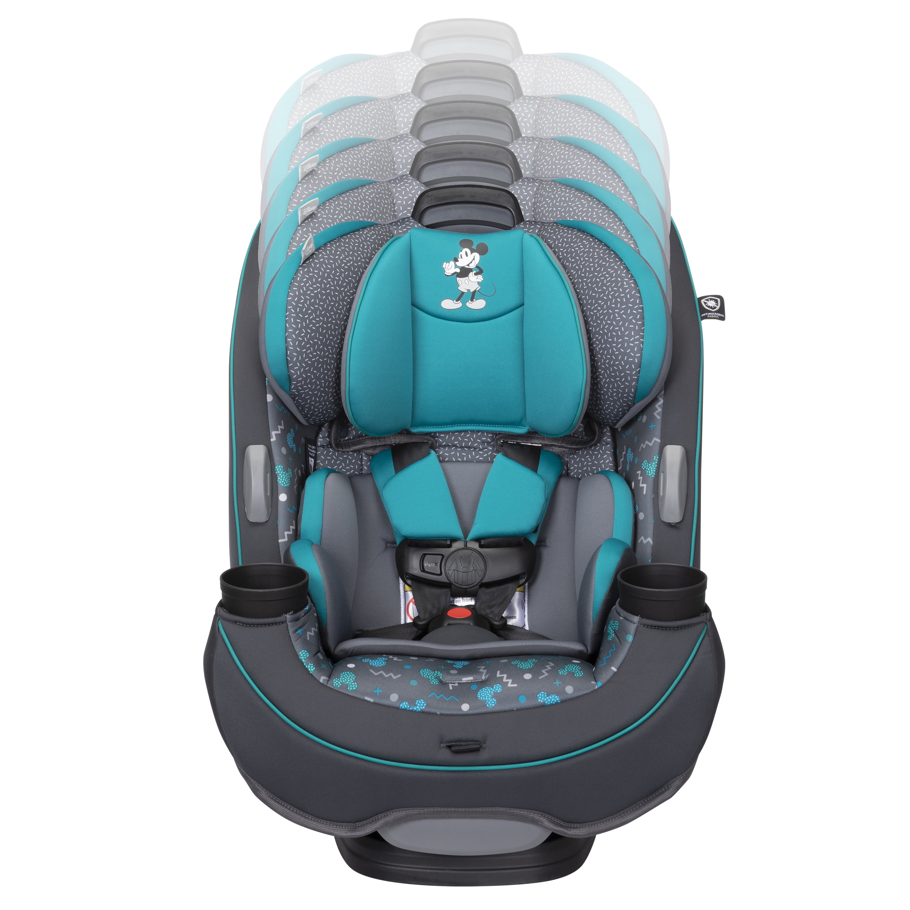 Disney Baby Grow and Go All-in-One Convertible Car Seat (Mickey Sprinkle, 5-100 lb) tlsu0