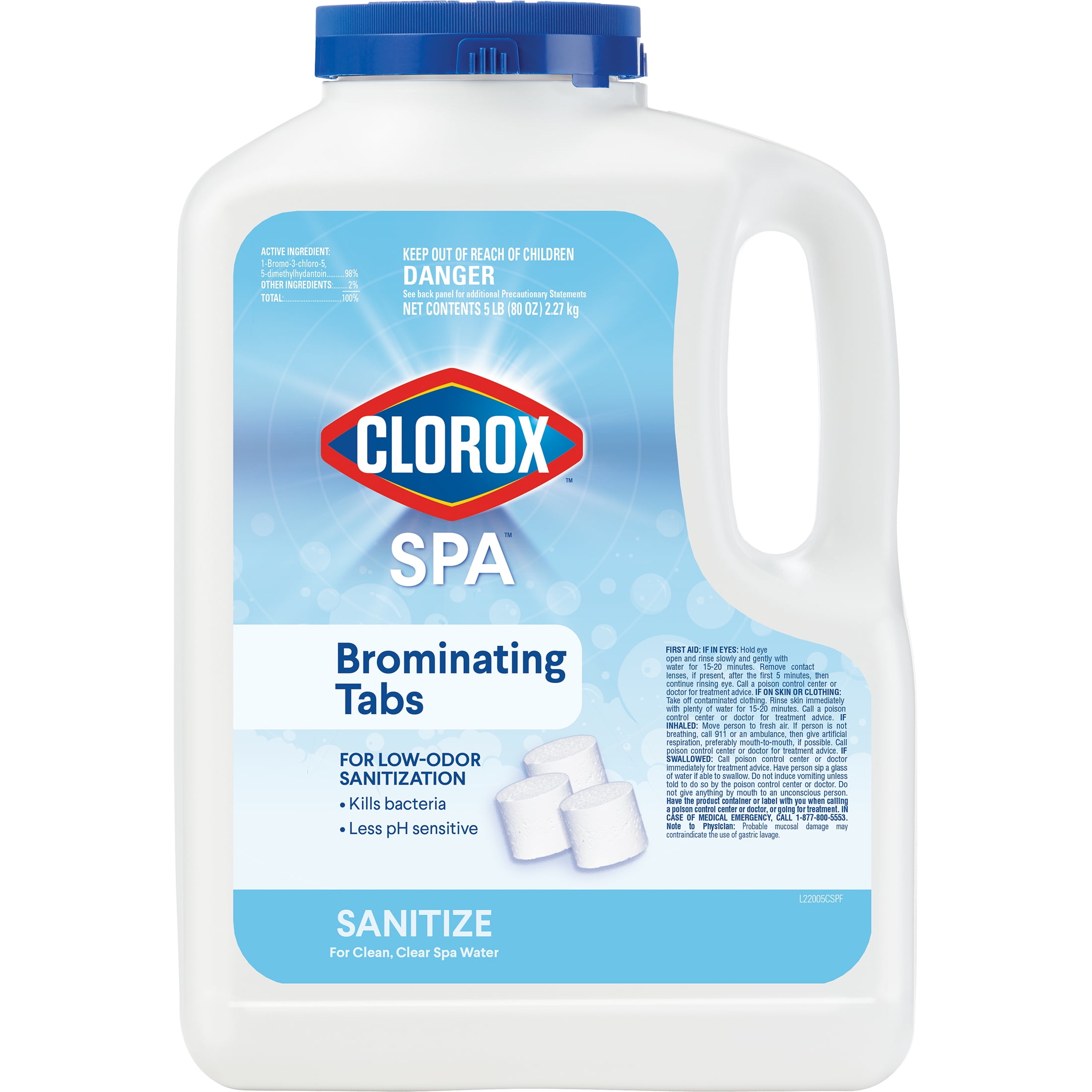 Clorox Pool&Spa Brominating Tablets for Hot Tubs and Spas (5 lb) mdaqi