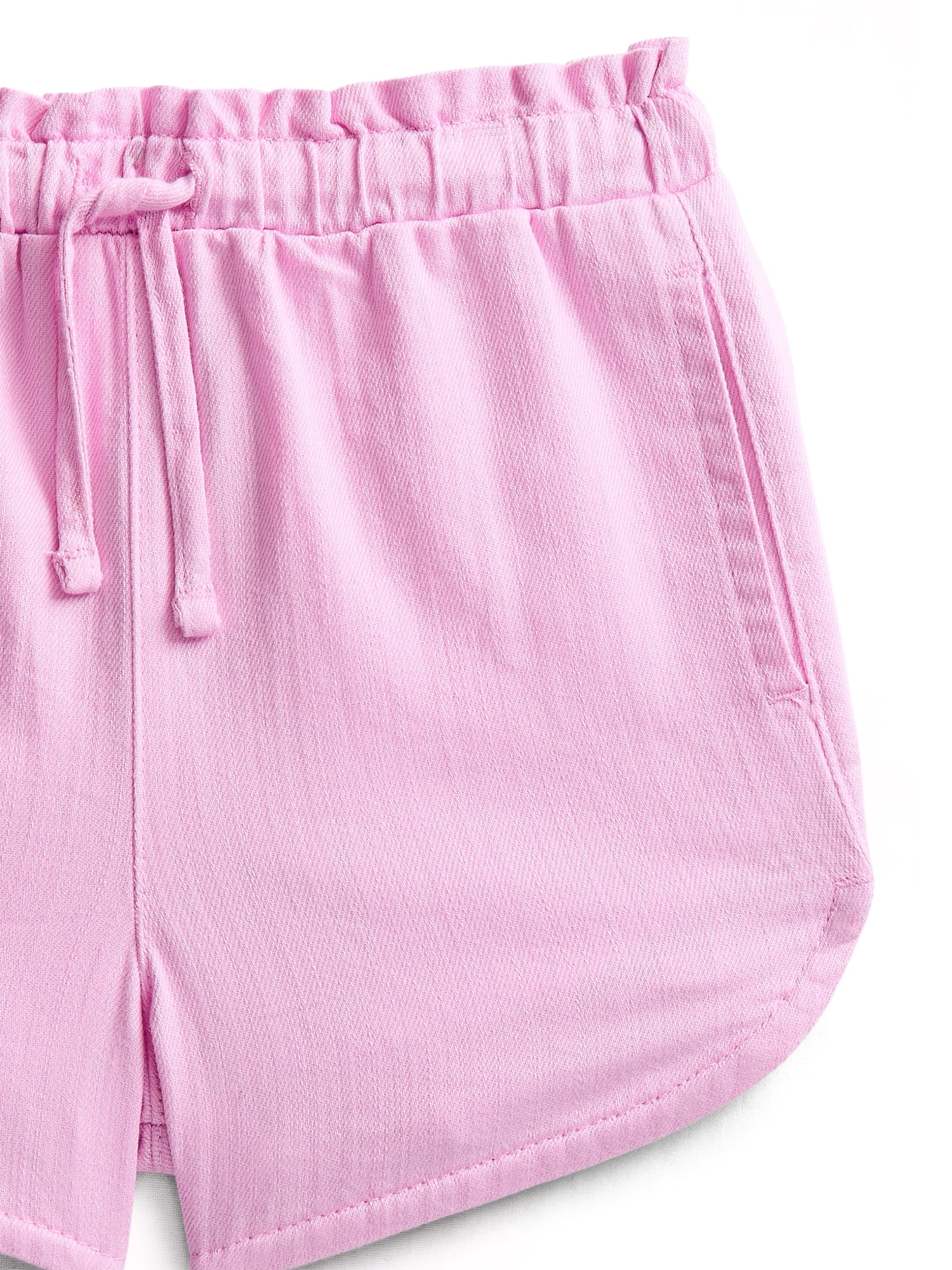Wonder Nation Toddler Girls Soft Knit Pull On Shorts (Assorted Colors, 18M-5T) tkvxa