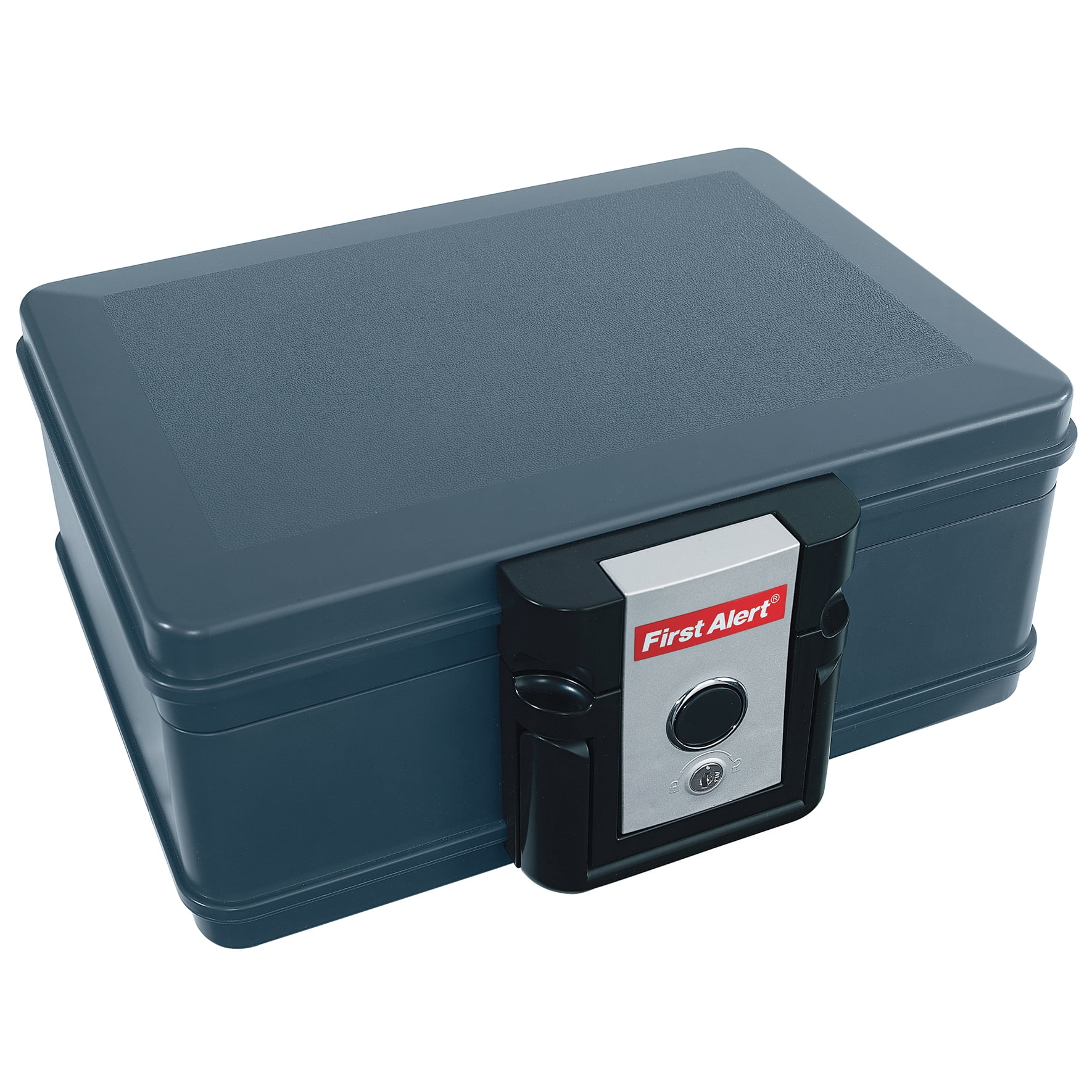 First Alert Fire-Resistant Security Safe with Key Lock (Gray, 0.17 cu ft) 60wwq