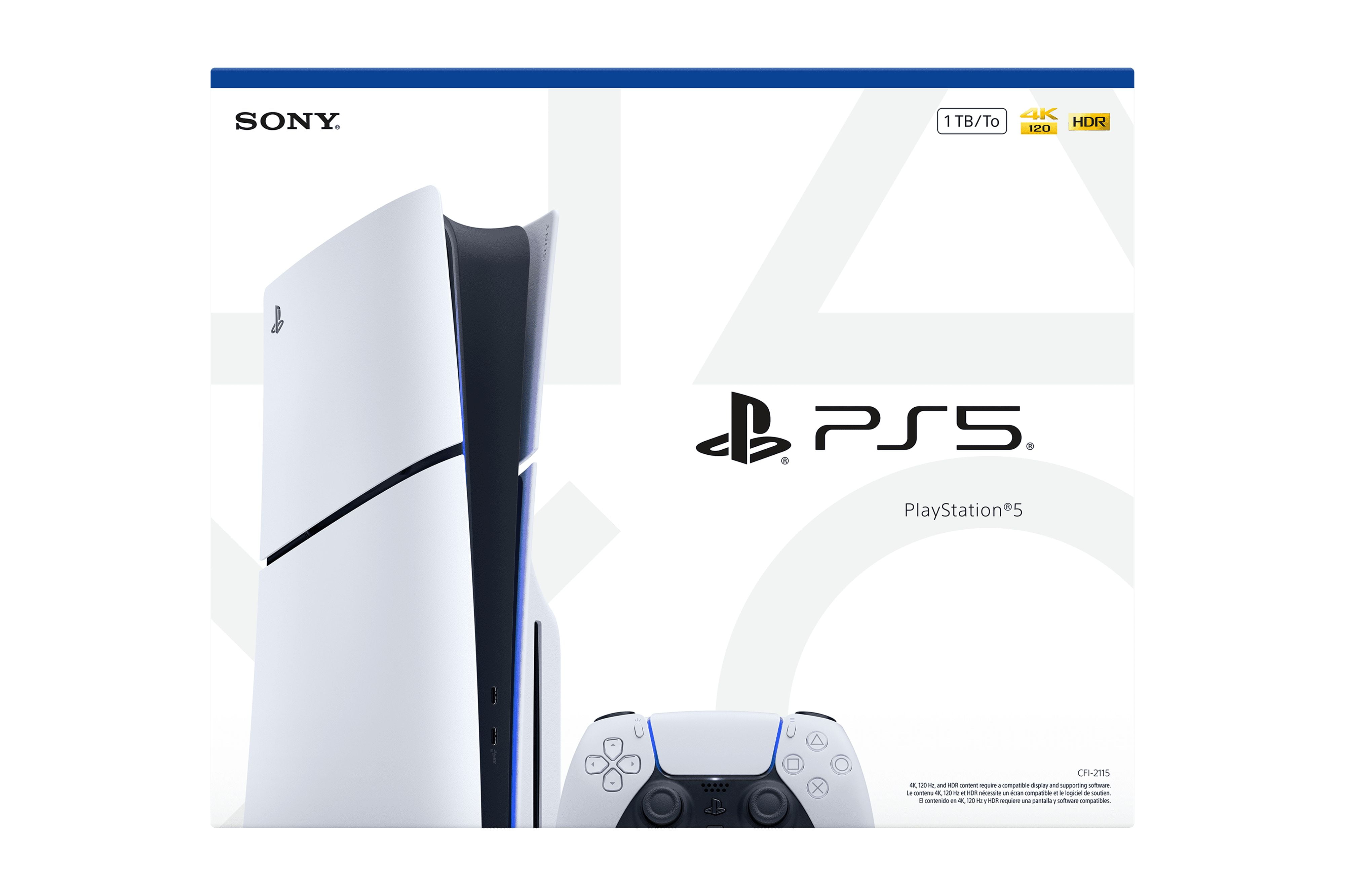 PlayStation 5 Disc Console Slim Gaming System (White, 1TB) i8bwb