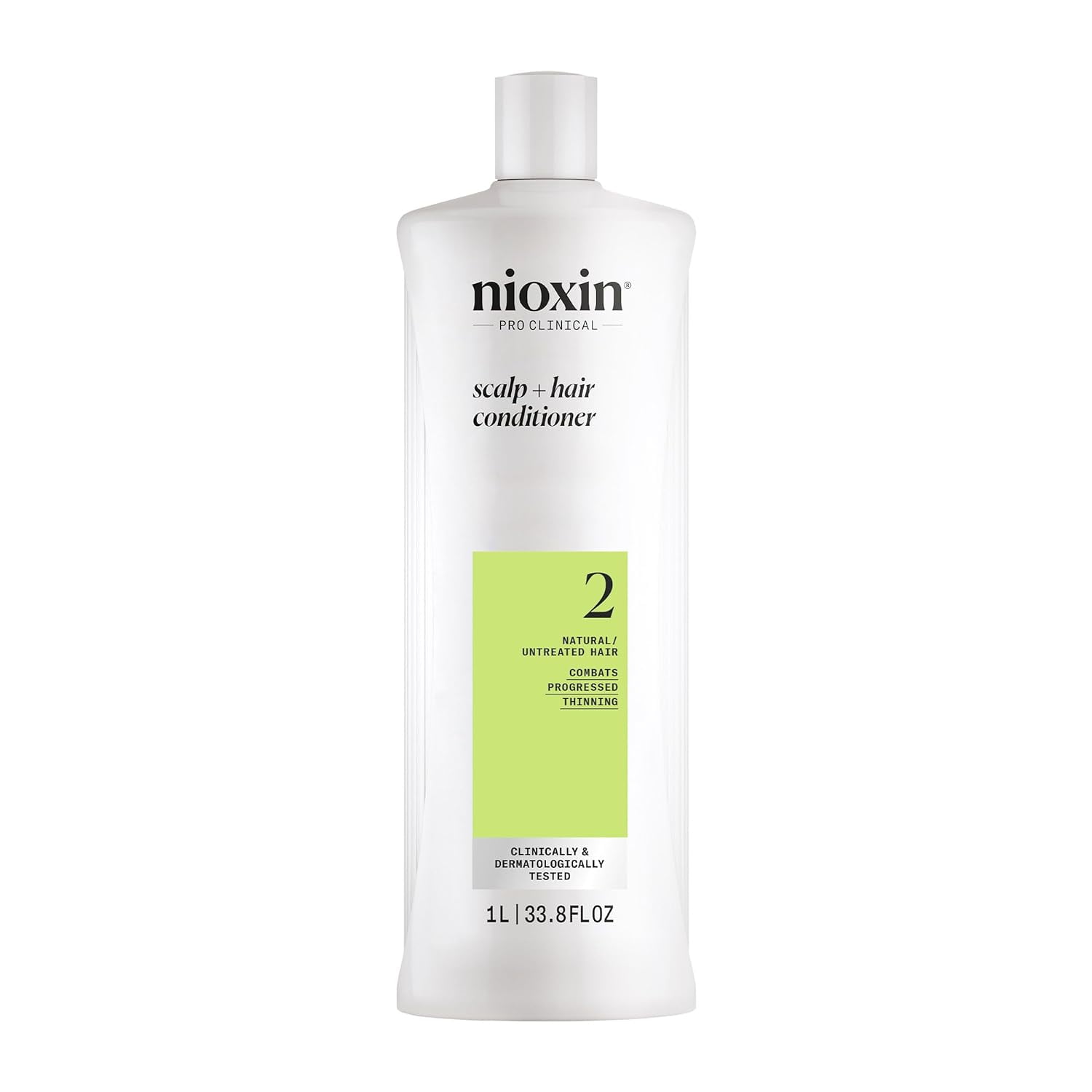 Nioxin System 2 Scalp Therapy Conditioner for Natural Thinning Hair (33.8 oz) lhr9b