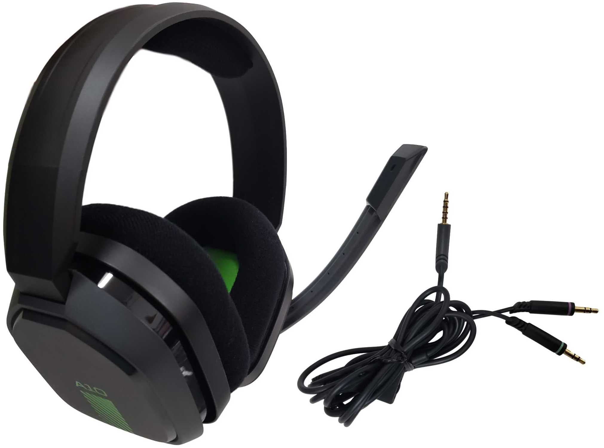 ASTRO Gaming A10 Wired Gaming Headset with Flip-to-Mute Microphone (Black, 12.2 oz) 5r19o